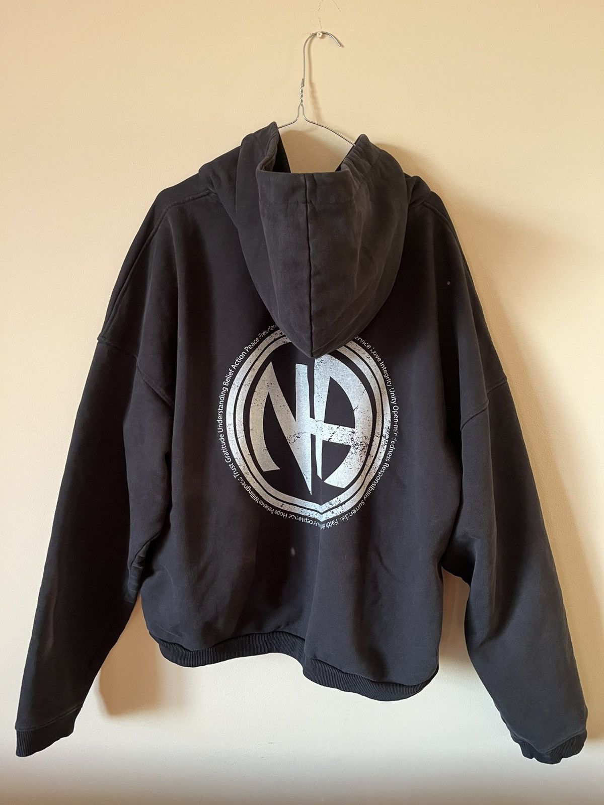 Vintage REMINISCE NARCOTIC ANONYMOUS ZIP-UP Size US XL / EU 56 / 4 - 2 Thumbnail