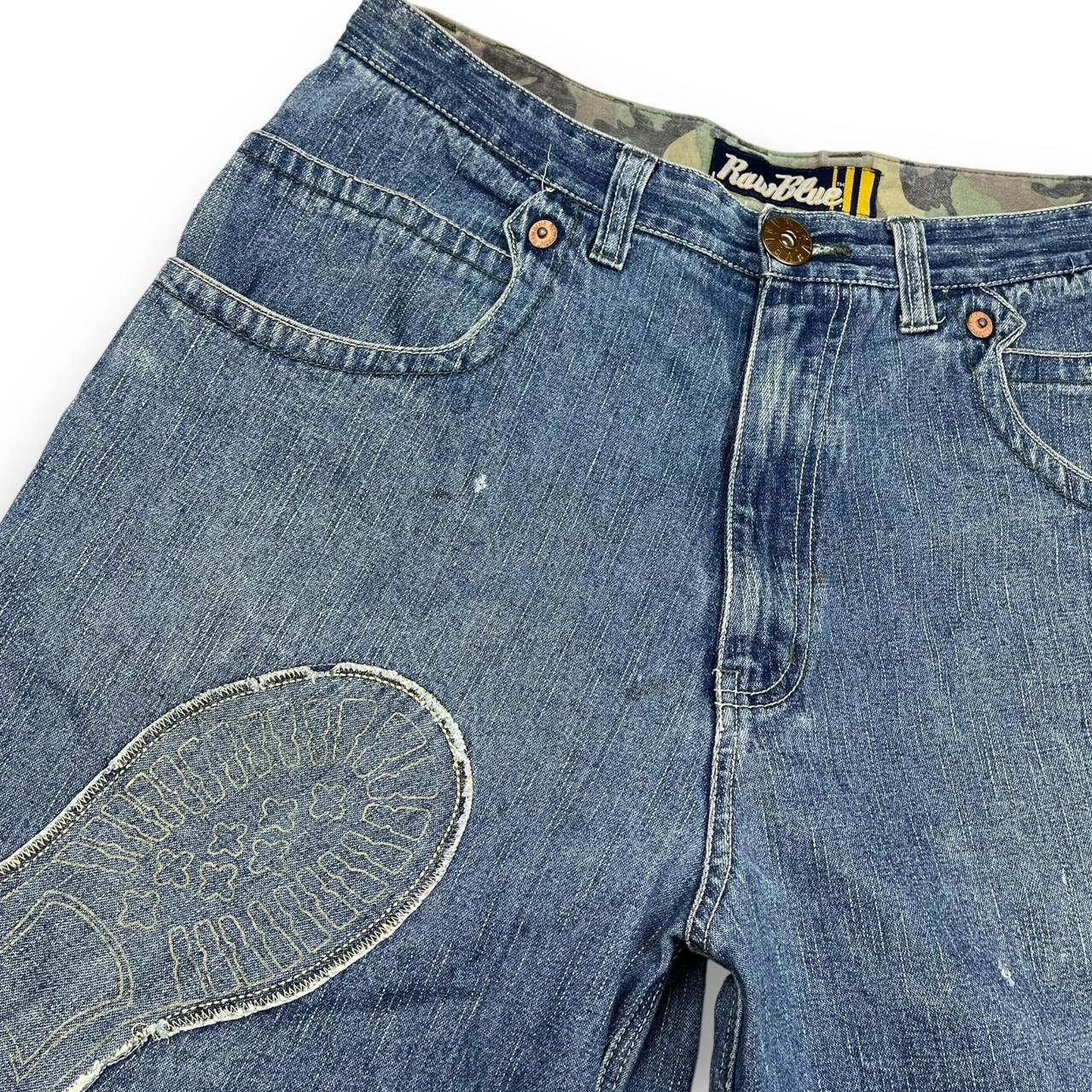 Designer Men's Blue Shorts Size US 35 - 5 Thumbnail