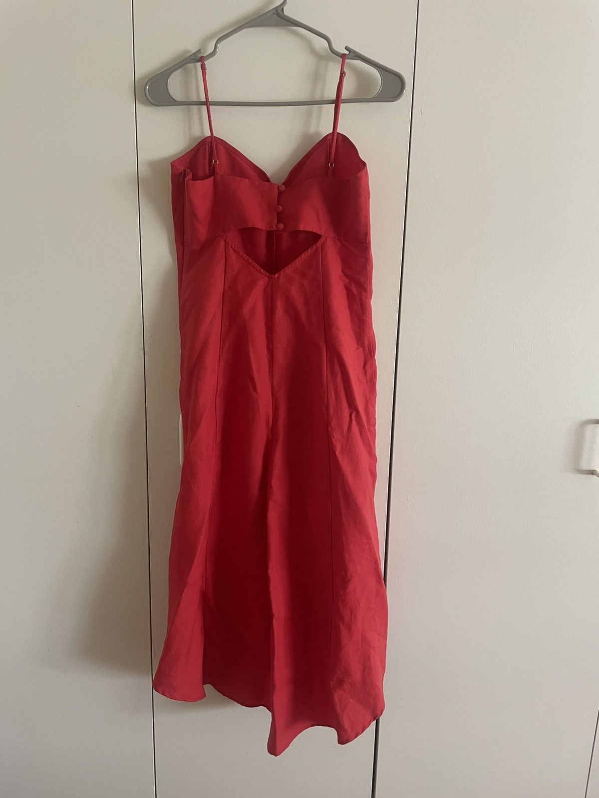 INTERMIX Intermix Red Maxi Dress Size S / US 4 / IT 40 - 4 Thumbnail