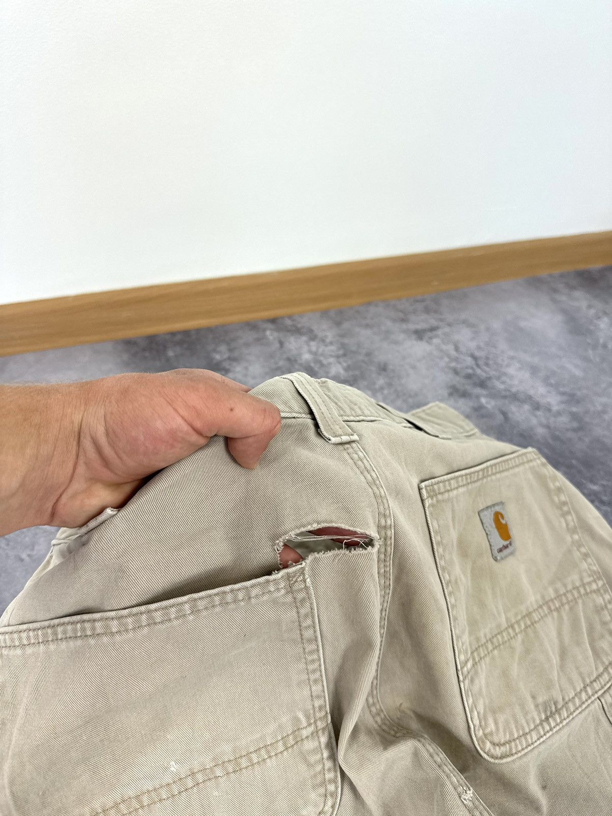 Carhartt Vintage Carhartt Baggy Y2K Cargo Carpenter USA Work Pants Size US 34 / EU 50 - 8 Thumbnail