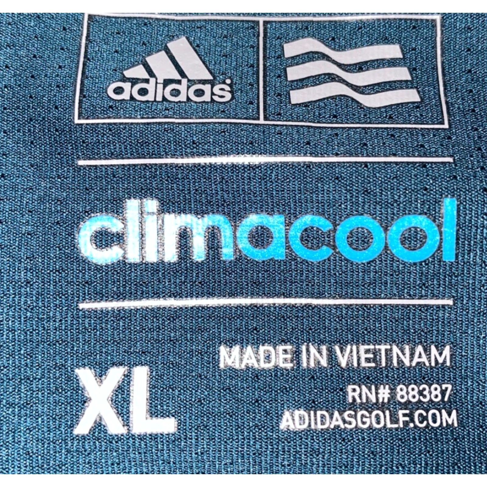 Adidas Adidas Climacool Polo Shirt Mens XL Green Short Sleeve Golf Polo Shirt Size US XL / EU 56 / 4 - 5 Thumbnail