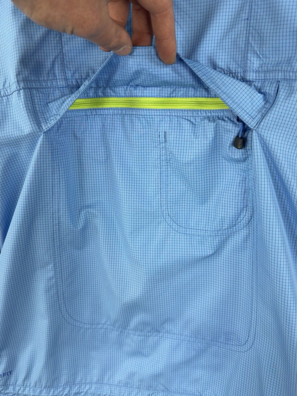 Nike ACG Nike ACG Vintage 2000s Ripstop Pullover Blue Anorak Jacket Size XL / US 12-14 / IT 48-50 - 10 Thumbnail