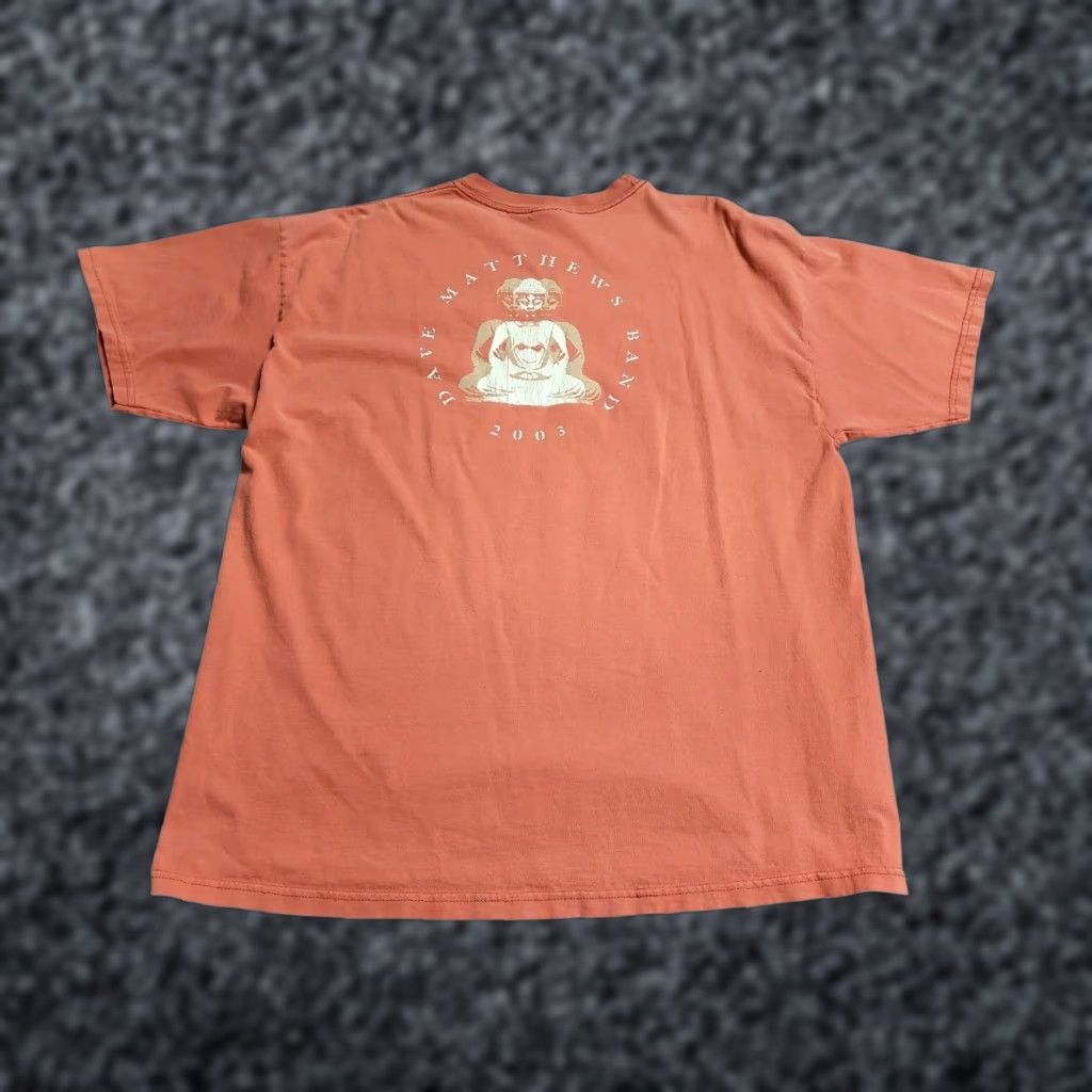 Vintage VINTAGE 2003 Dave Matthews Band Tour T-Shirt XL Orange Distressed Short Sleeve Mens Size US XL / EU 56 / 4 - 1 Thumbnail