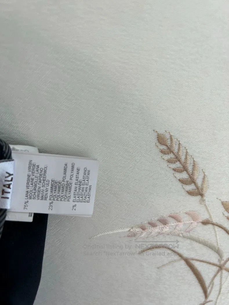 Brunello Cucinelli Brunello Cucinelli Blue Wool Casual Pants. Size US 26 / EU 42 - 5 Thumbnail