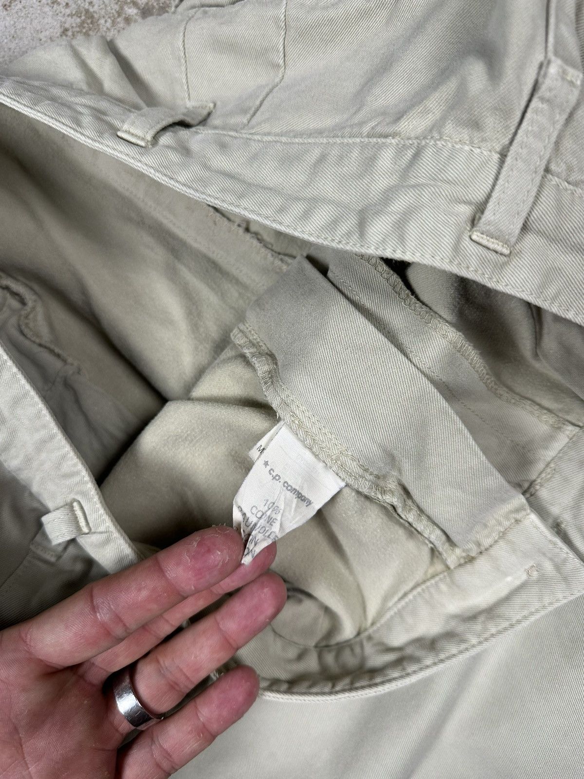 Boneville Vintage 90s Boneville Massimo Osti Wide Pleated Baggy Chino Size US 31 - 10 Thumbnail