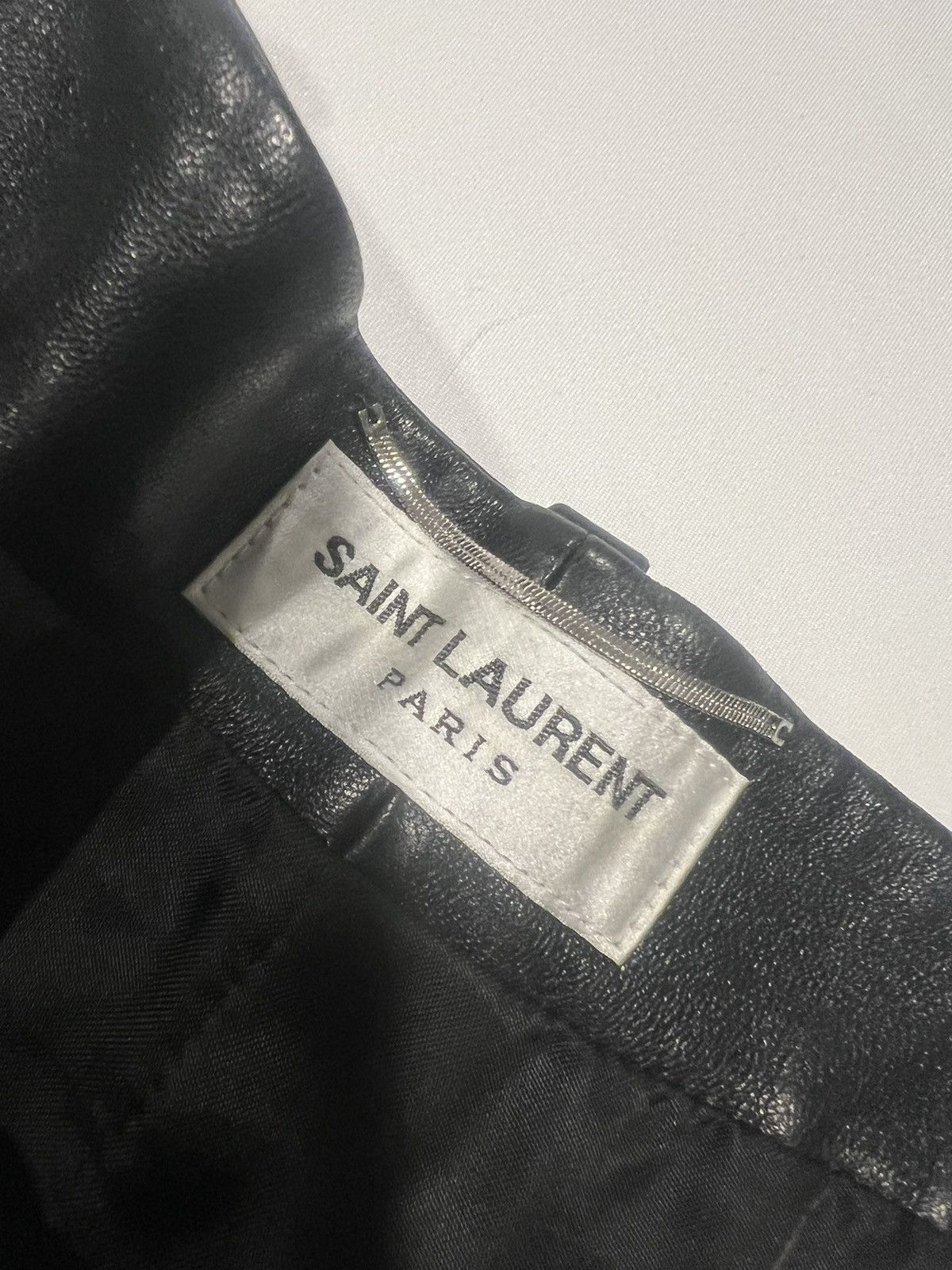 Saint Laurent Paris Saint Laurent mens leather pants. 52/34. $4990 Size US 34 / EU 50 - 8 Thumbnail