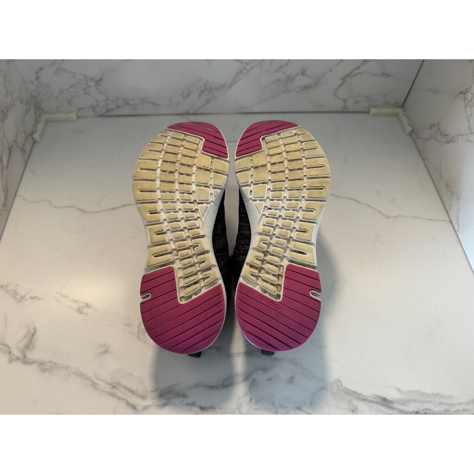 SKECHERS Skechers Flex Appeal 3.0 Lite Weight Black Pink Sneakers Size US 6 / IT 36 - 8 Thumbnail