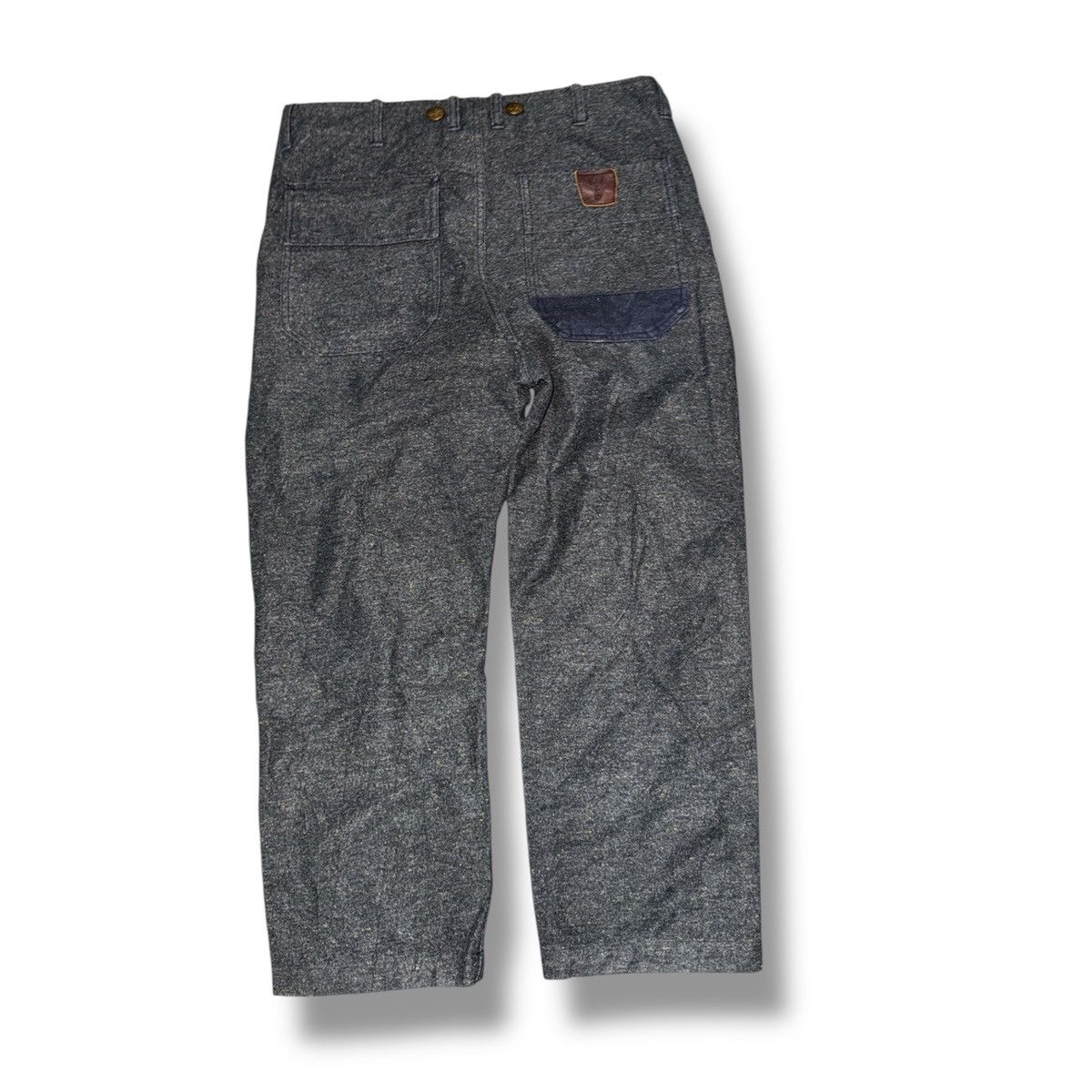 Japanese Brand RNA DOUBLE KNEE CROPPED PANTS Size US 32 / EU 48 - 7 Thumbnail