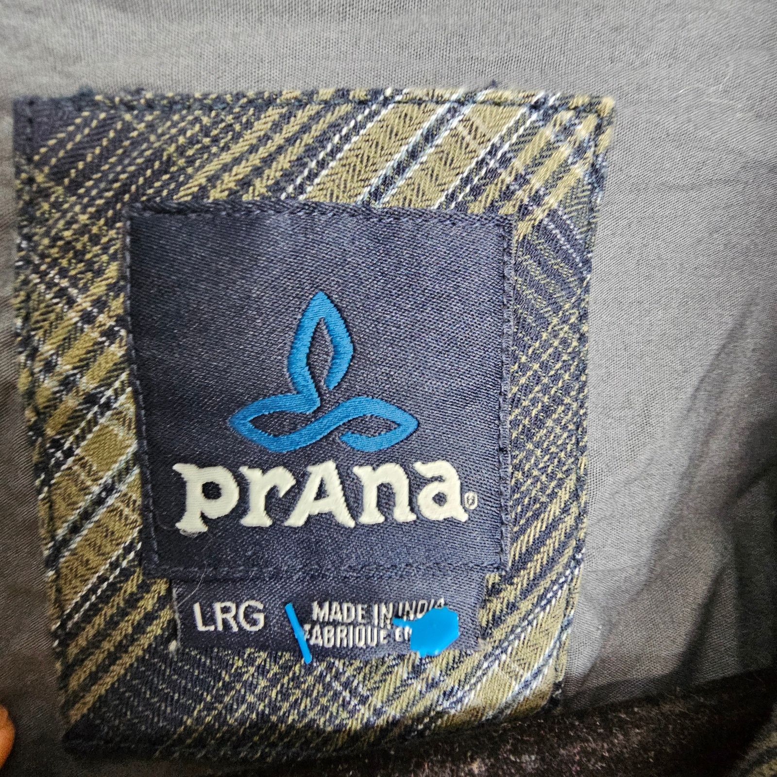 Prana Prana Mens Plaid Shirt Size L Casual Outdoor Gorpcore Trail Size US L / EU 52-54 / 3 - 6 Thumbnail