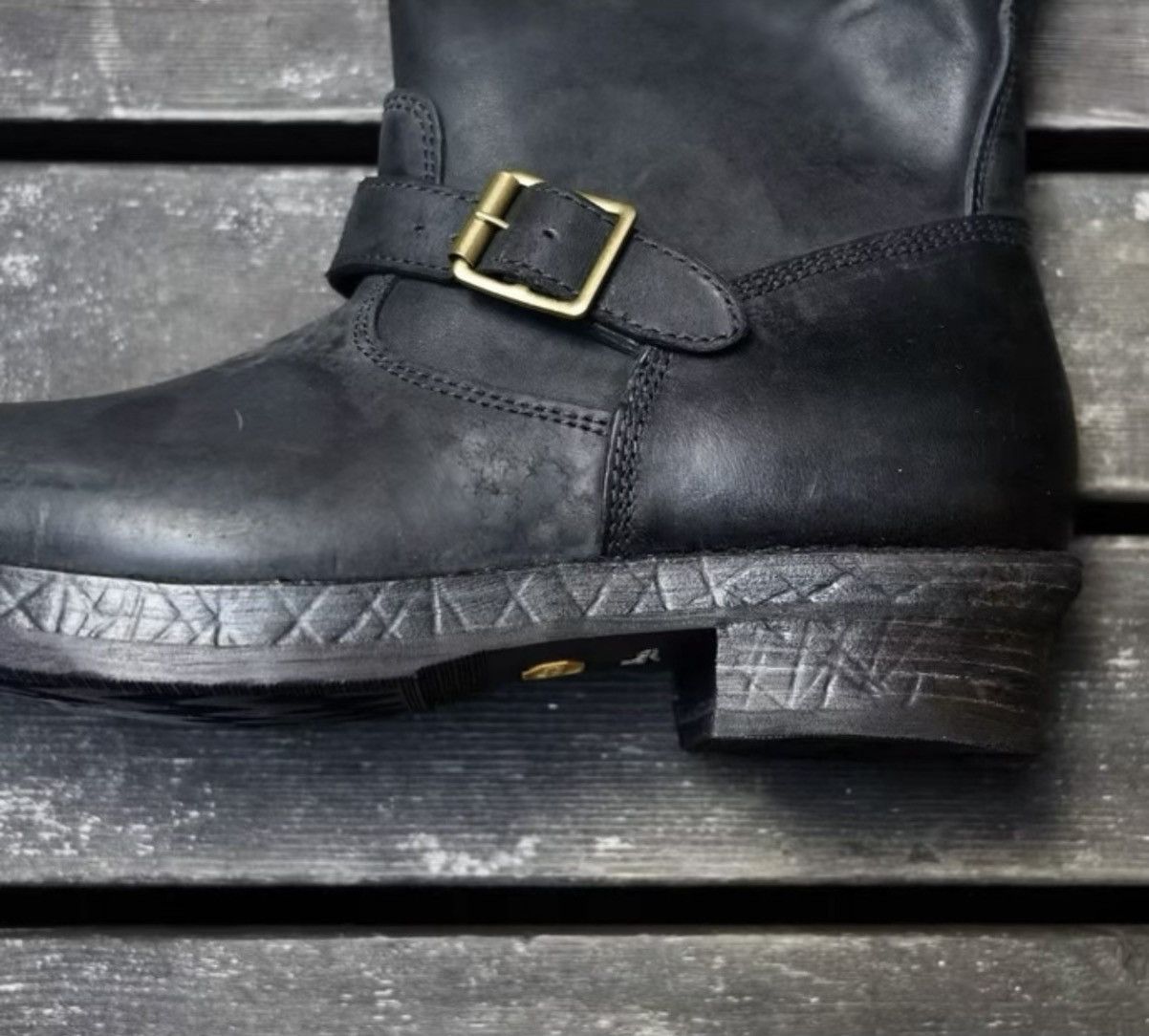 Visvim New Visvim 26SS T.W.O Folk Boots Horsehide Mens M10 Black Size US 10 / EU 43 - 4 Thumbnail