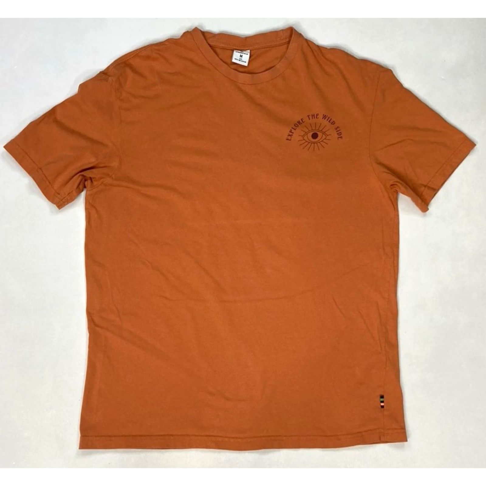 Springfield Springfield T-Shirt Men Medium Orange Graphic Print Crew Neck Short Sleeve Font Colorful Art All Seasons Size US M / EU 48-50 / 2 - 3 Thumbnail