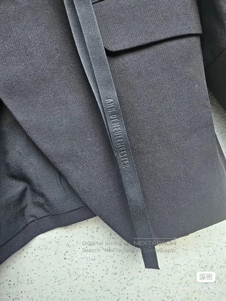 Ann Demeulemeester Ann Demeulemeester Men's Blazer. Size US L / EU 52-54 / 3 - 5 Thumbnail