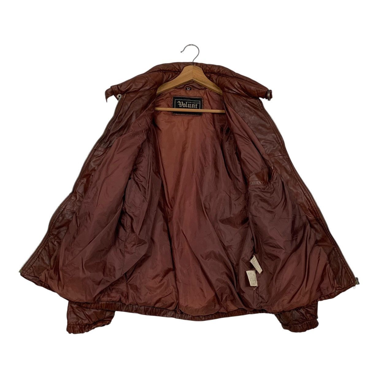 Japanese Brand Volunt Leather Jacket Size US M / EU 48-50 / 2 - 11 Thumbnail