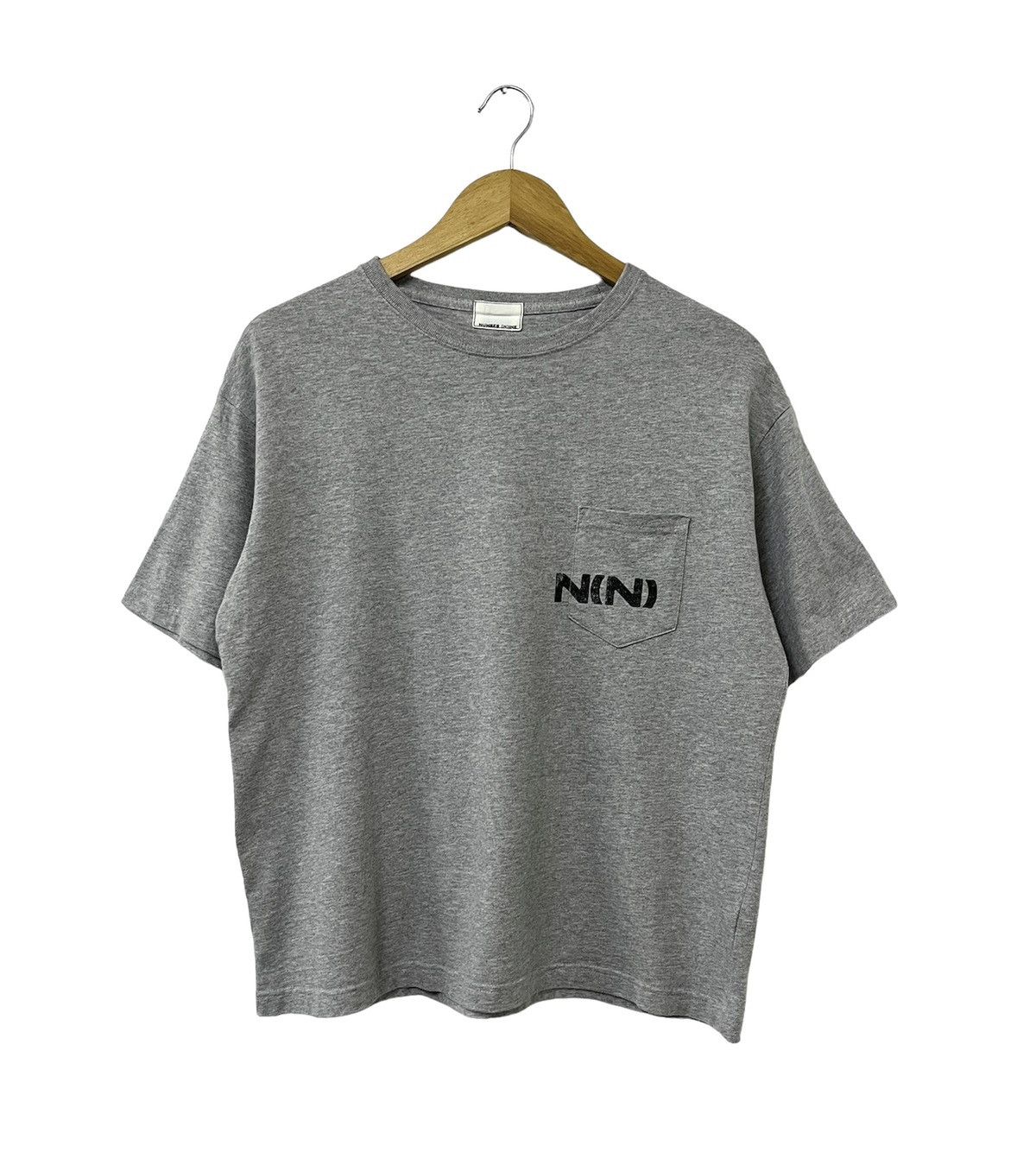 Number (N)ine NUMBER NINE N(N) LOGO POCKET JAPANESE BRAND TSHIRT Size US M / EU 48-50 / 2 - 1 Thumbnail