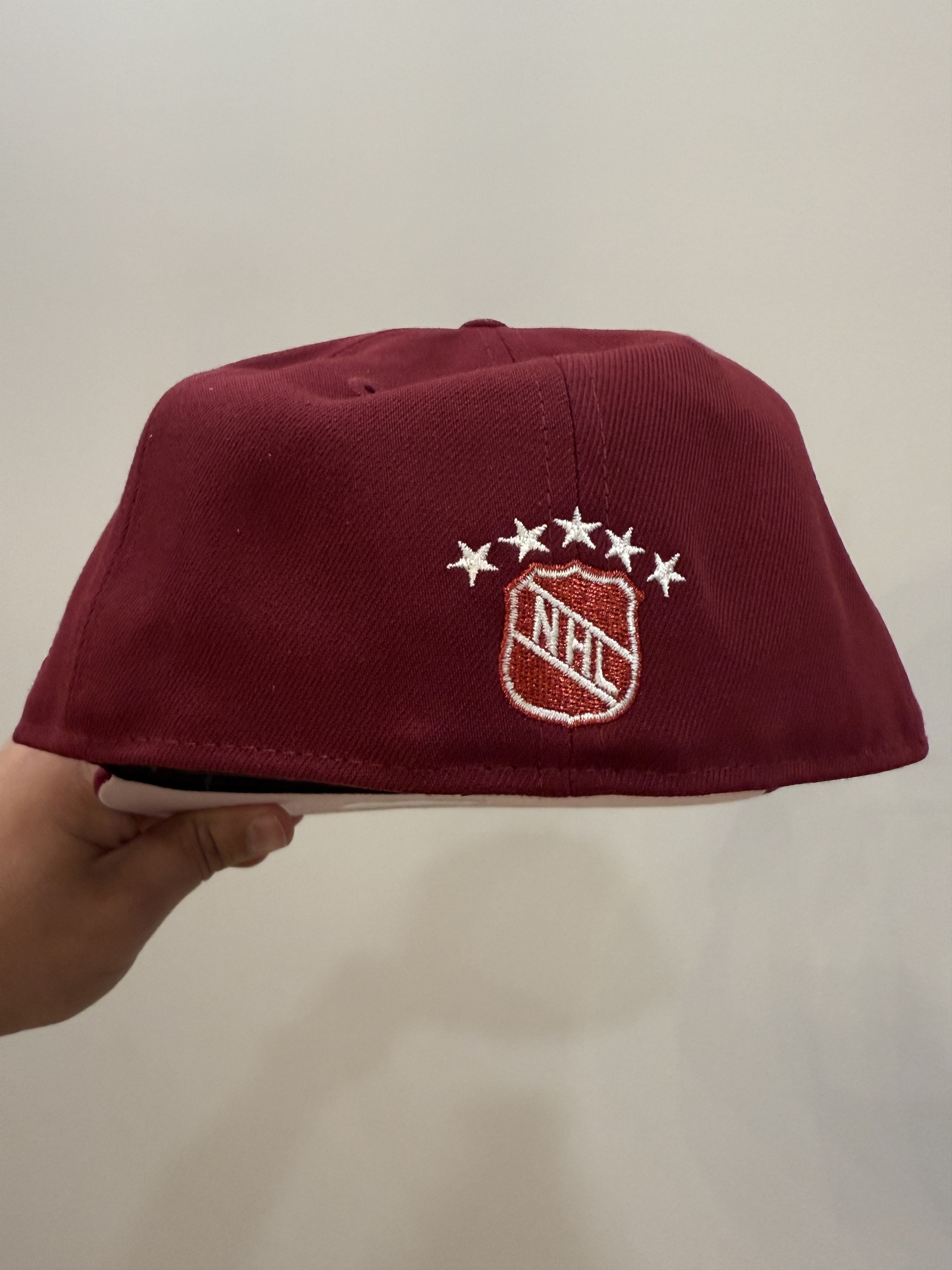 Hat Club × NHL × New Era St. Louis Blues NHL Cardinal Red 7 1/4 Size ONE SIZE - 6 Thumbnail