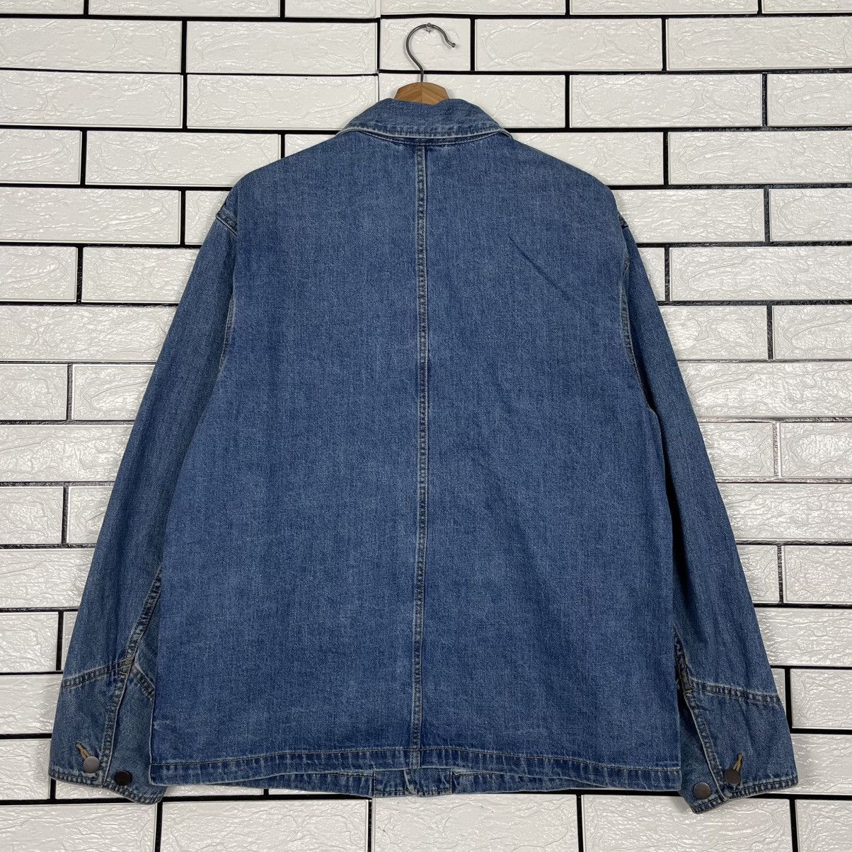 Lemaire × Uniqlo Uniqlo U Lemaire Denim Jacket Size US M / EU 48-50 / 2 - 7 Thumbnail