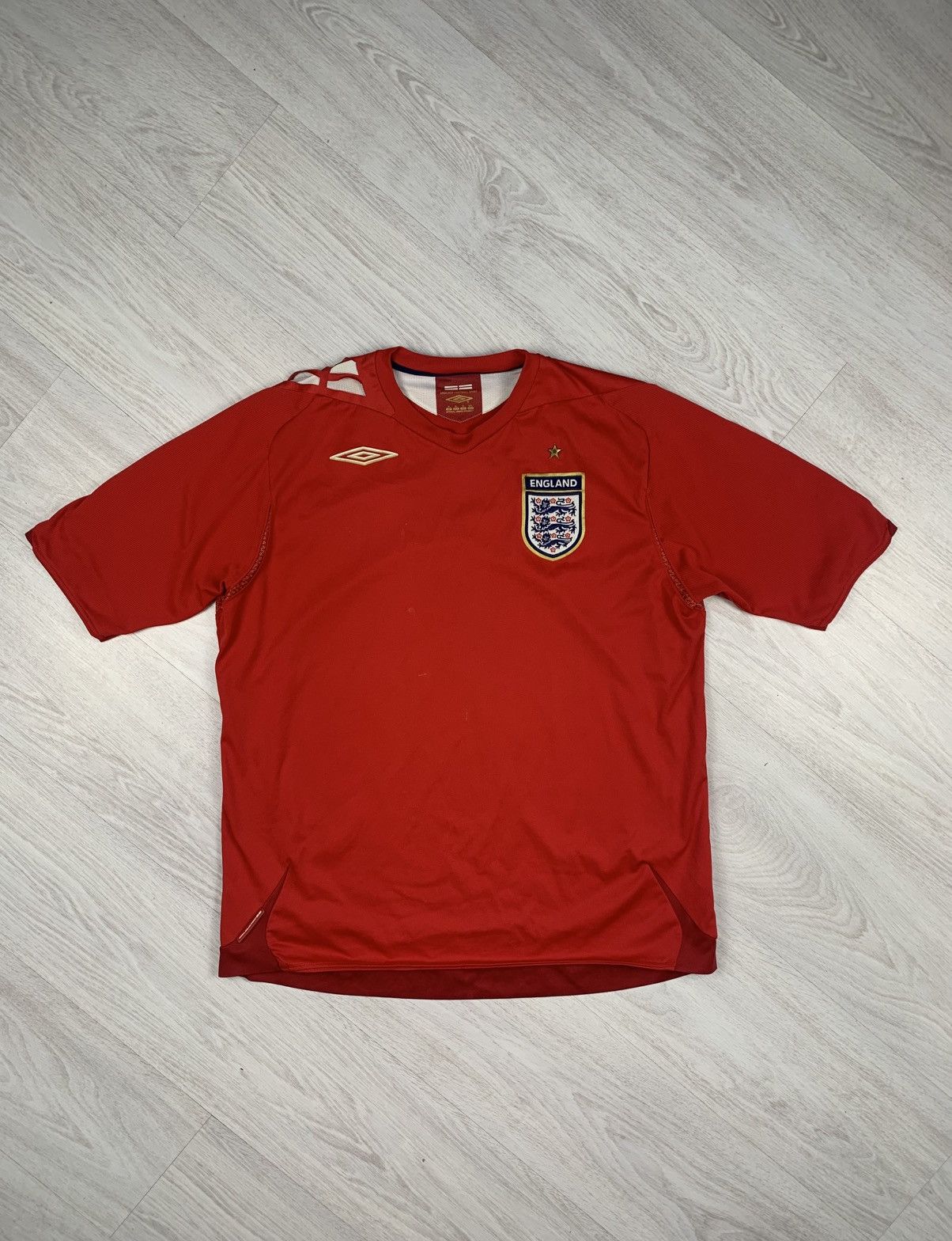 Umbro England Football Shirt Umbro Away 2006 Men's XL Original Size US XL / EU 56 / 4 - 1 Thumbnail