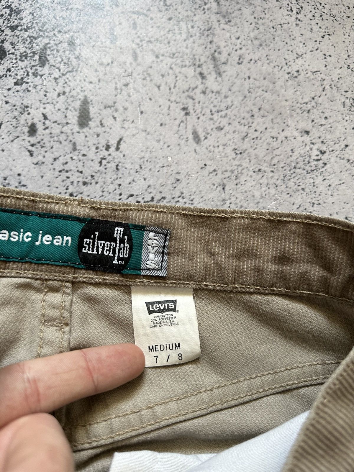 Levi's Vintage Levi’s SilverTab Corduroy Jeans Denim Y2K USA Size US 32 / EU 48 - 6 Thumbnail