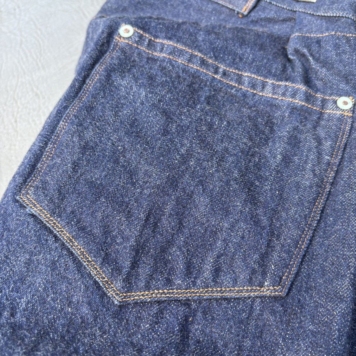 Ooe Yofukuten Ooe Yofukuten No.1124xx Blue Denim Overalls Linen Sewed 31 Size US 31 - 21 Thumbnail