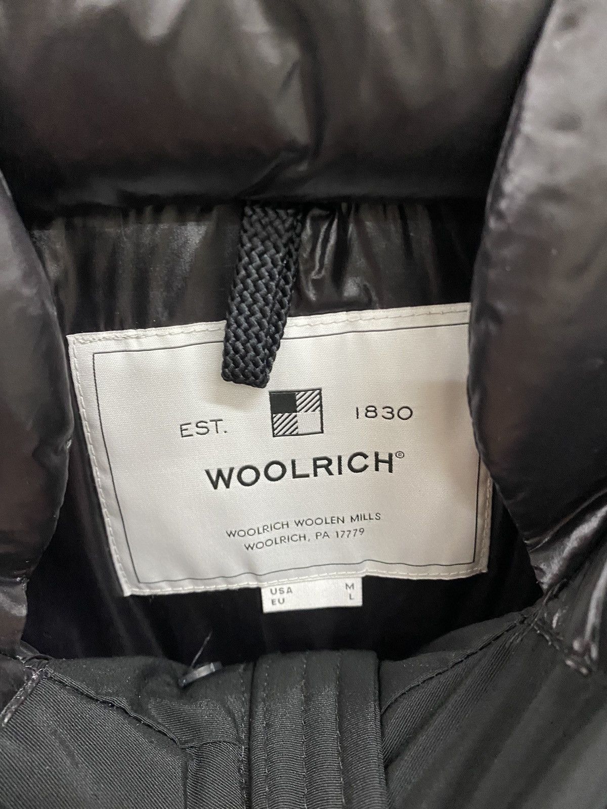 Other Woolrich Arctic Logo Parka Jacket, L, black, new with tags Size US L / EU 52-54 / 3 - 11 Thumbnail