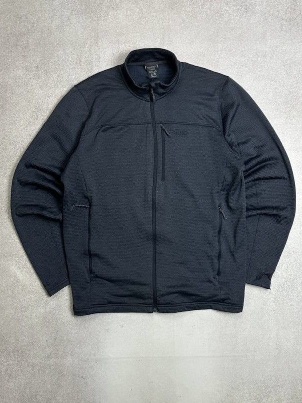 Rab Rab vintage Graviton Waffle Fleece zip jacket outdoor XL Size US XL / EU 56 / 4 - 1 Thumbnail