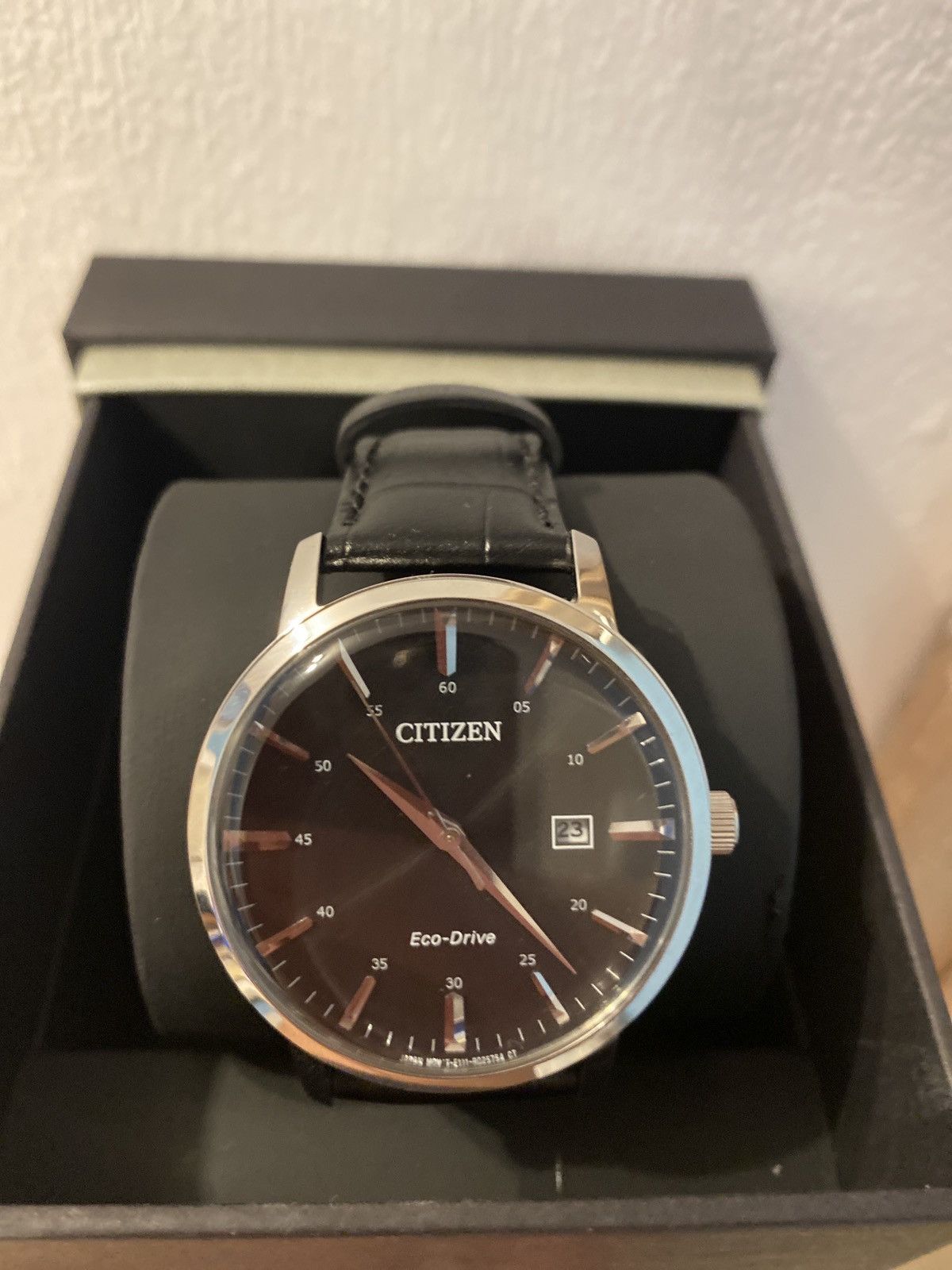 image of Citizen Eco-Drive in Black, Men's (Size 36)