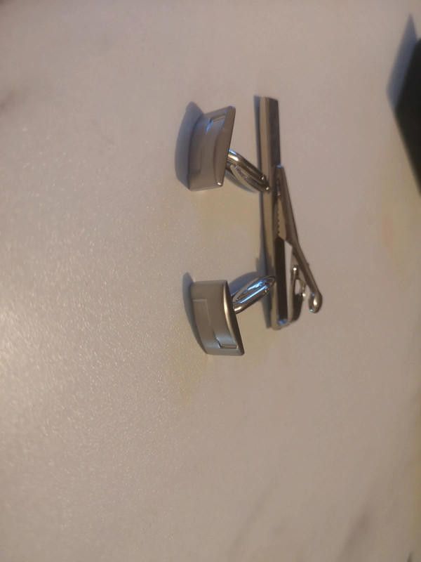 Designer Cufflinks set stainless steel for him Size ONE SIZE - 1 Thumbnail
