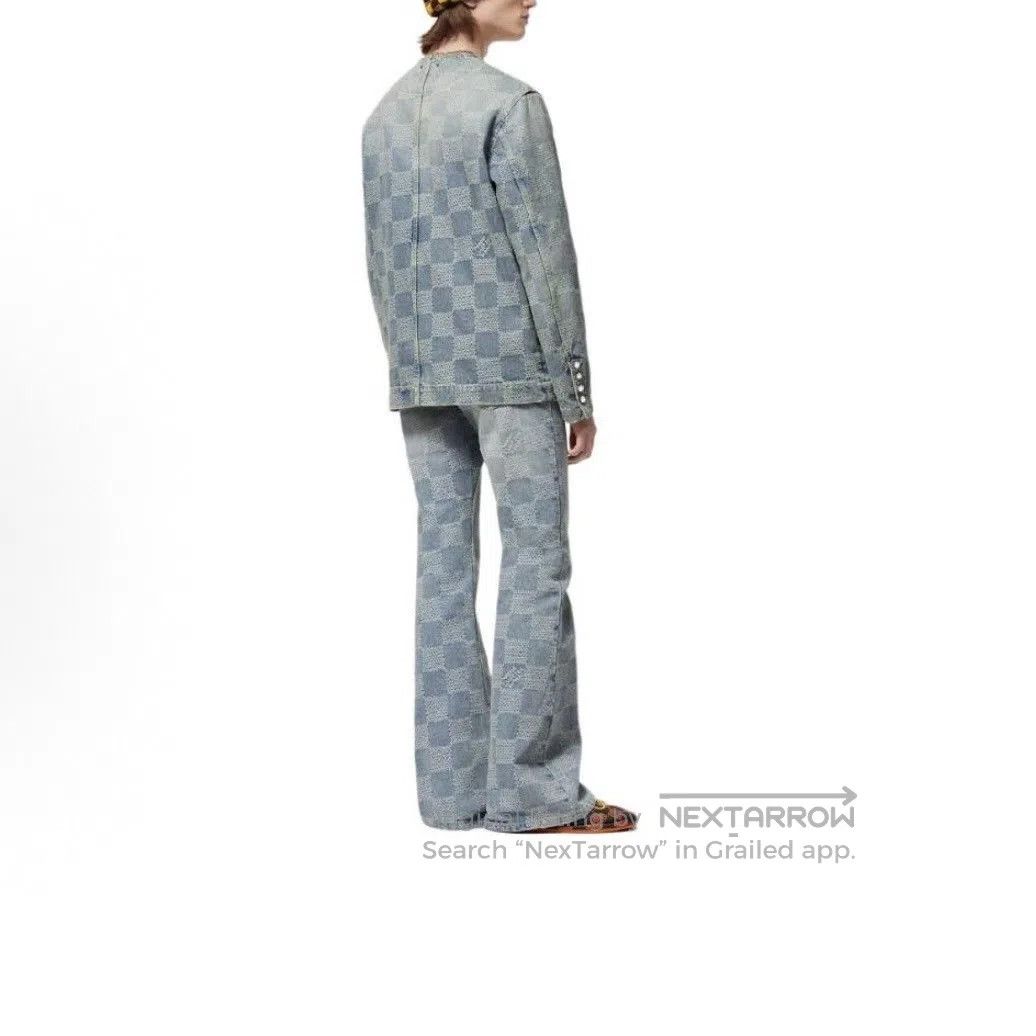 Louis Vuitton Louis Vuitton Checkerboard Flare Jeans. Size US 32 / EU 48 - 9 Thumbnail