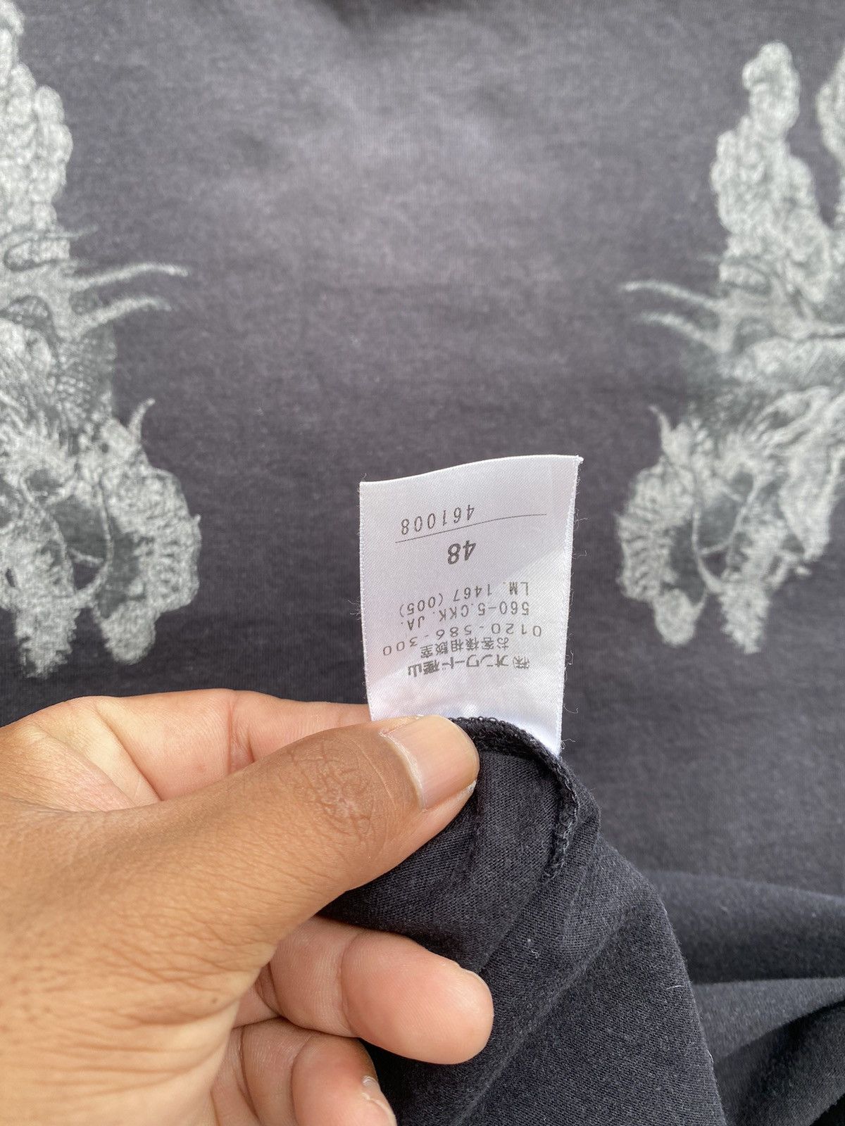 Jean Paul Gaultier Rare Vintage 90s Jean Paul Gaultier Dragon Tshirt Size S / US 4 / IT 40 - 11 Thumbnail