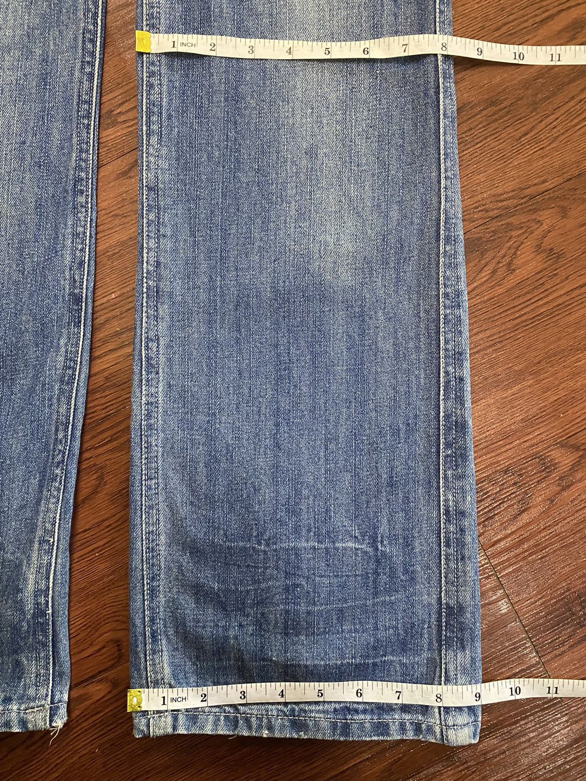 Japanese Brand Vintage Japanese Brand Bush Pants Flare Jeans Size US 31 - 14 Thumbnail