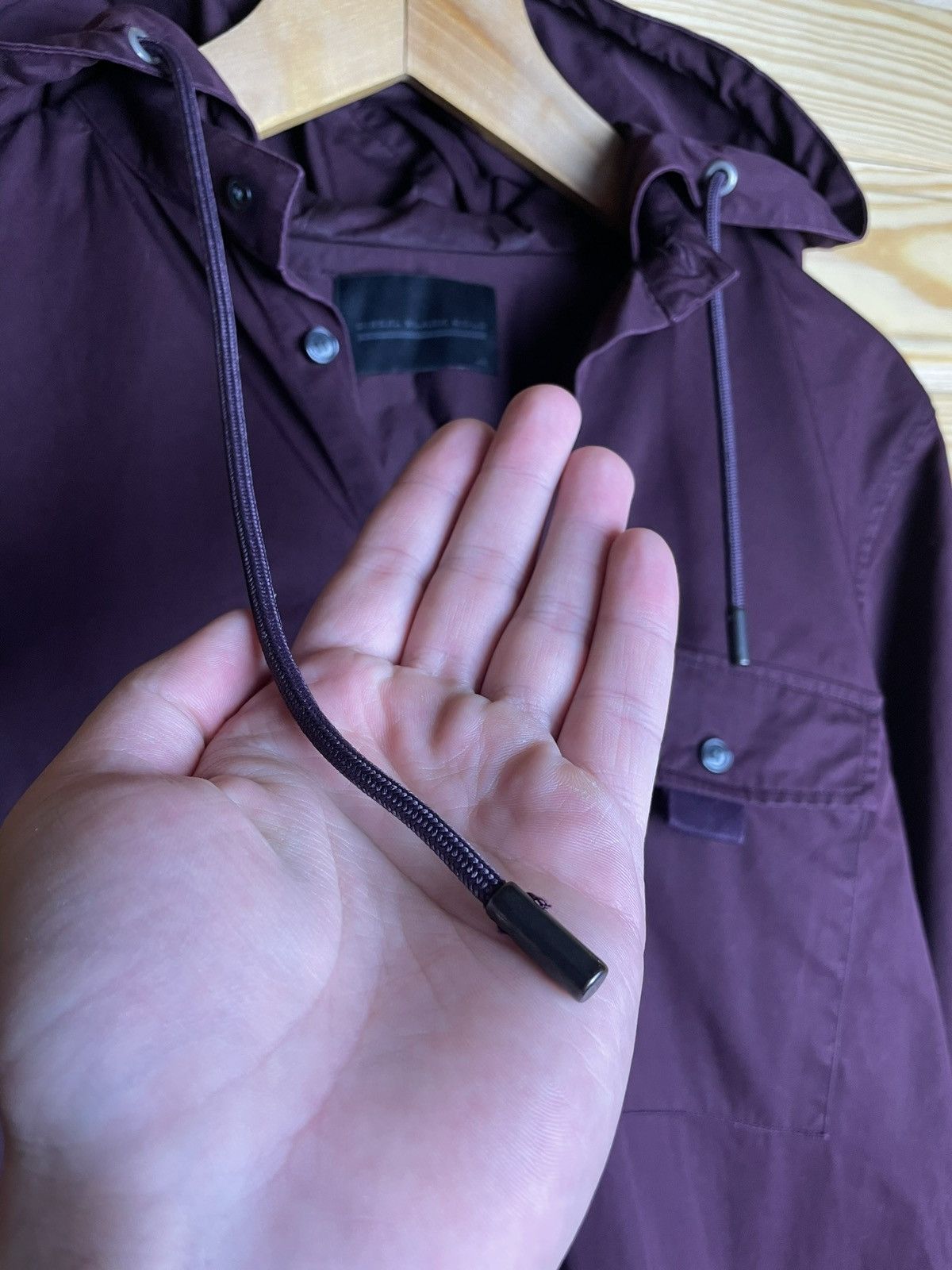 Designer × Diesel Black Gold × Japanese Brand Diesel Balck Gold Hooded Overshirt Jacket Size US M / EU 48-50 / 2 - 5 Thumbnail