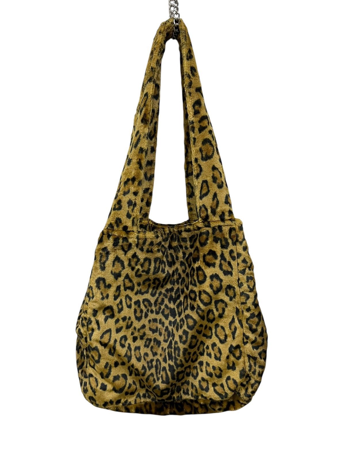 Vintage La Maison de la Fausse Fourrure Leopard Faux Fur Tote Bag Size ONE SIZE - 2 Thumbnail