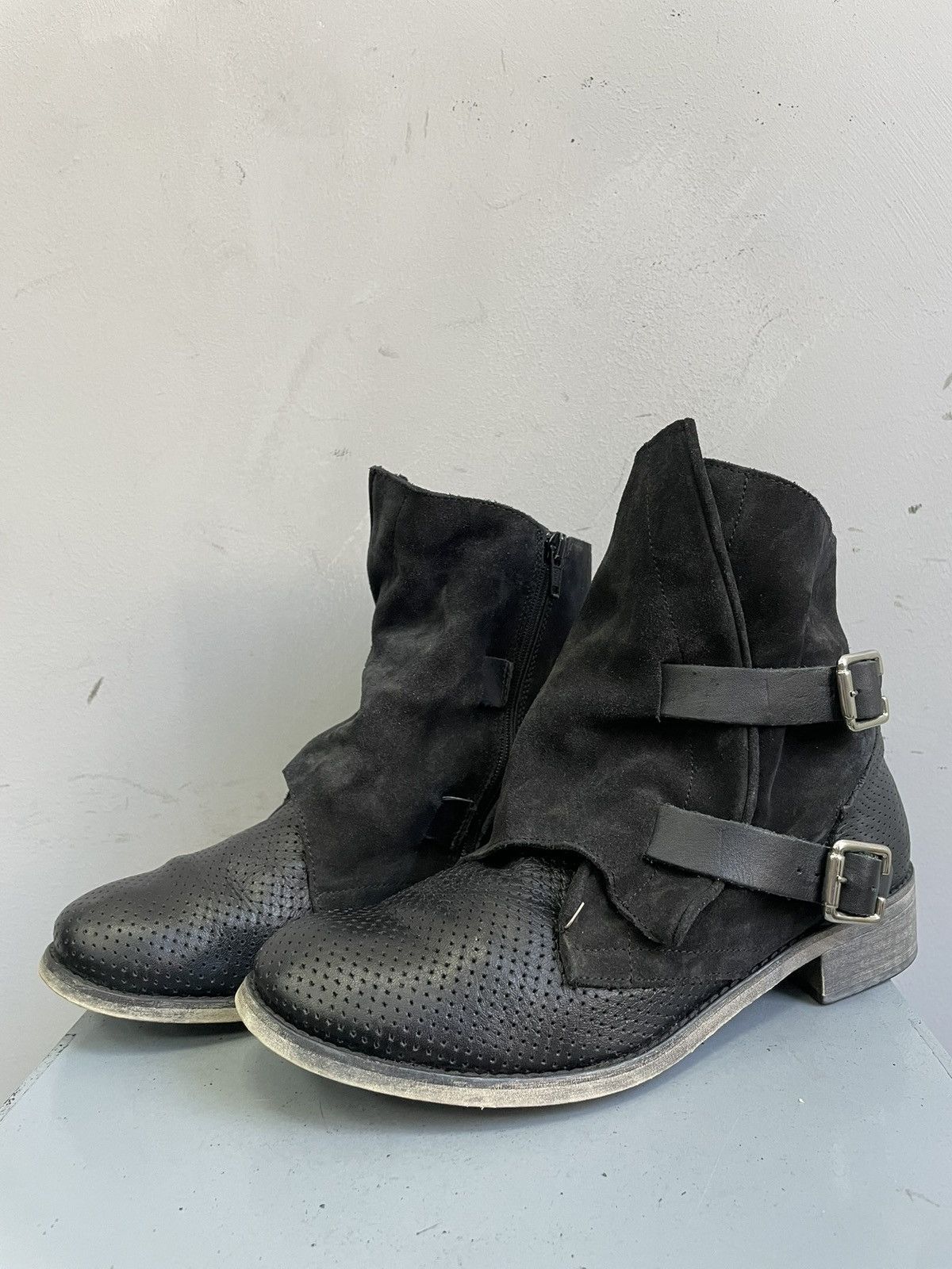 A.S.98 Riccanera a.s. 98 gothic black boots modern style Size US 8 / IT 38 - 3 Thumbnail