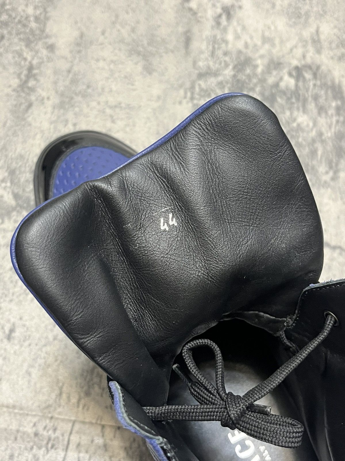 Versace Versace High Top Sneakers Blue Size US 11 / EU 44 - 8 Thumbnail