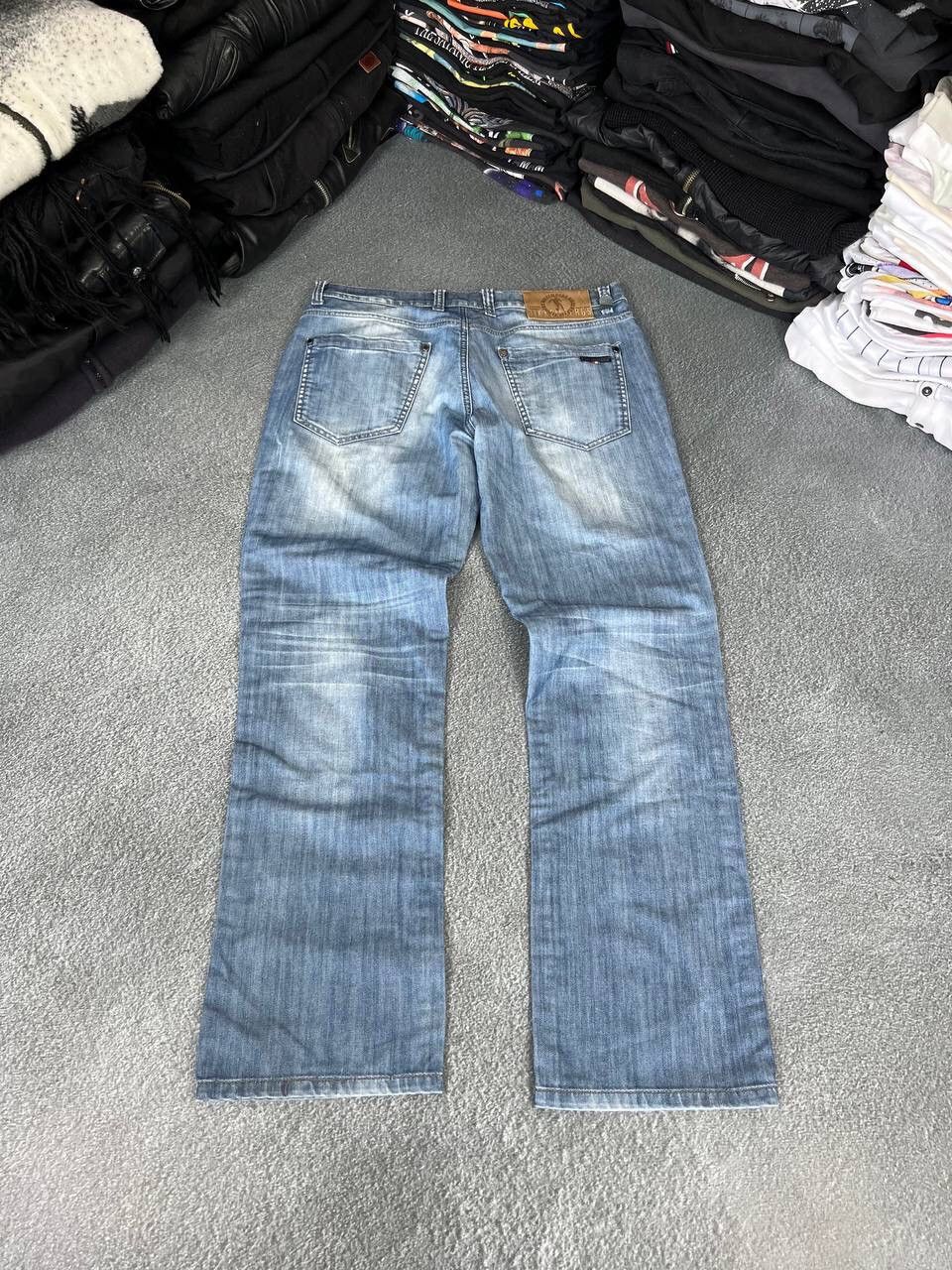 Dirk Bikkembergs Dirk Bikkembergs 00s Baggy Denim Jeans Size US 36 / EU 52 - 2 Thumbnail