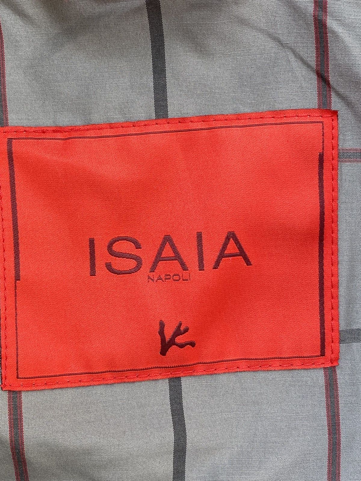 Isaia S/S 2017- Isaia- Aqualeather- Suede Leather Bomber Jacket Size US L / EU 52-54 / 3 - 22 Thumbnail