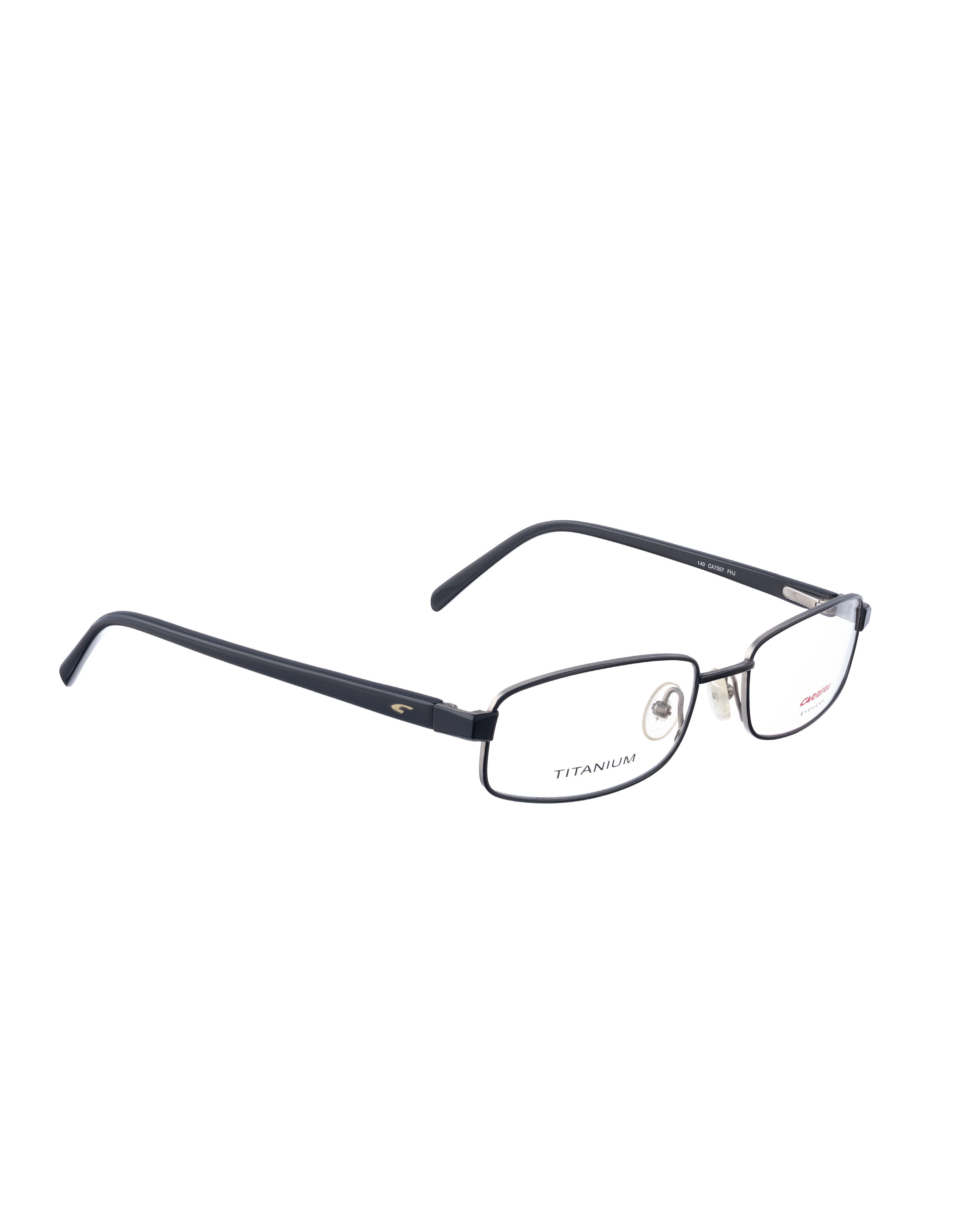 Carrera Carrera 90s Black Rectangular Glasses with Plastic Temples Size ONE SIZE - 2 Thumbnail