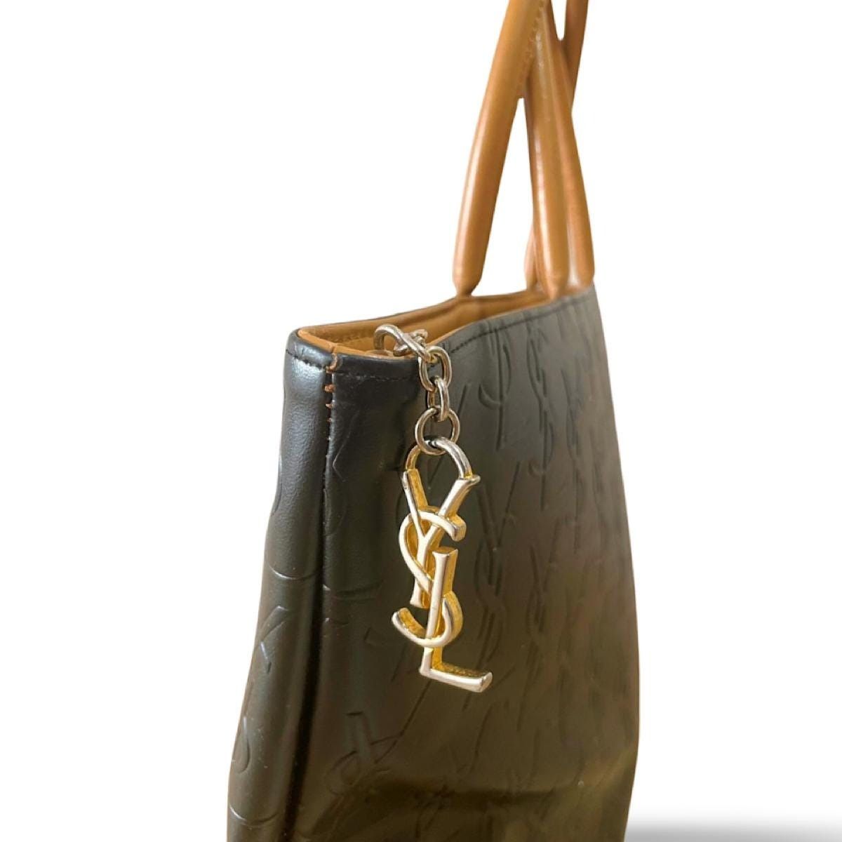 Yves Saint Laurent Vintage Yves Saint Laurent YSL logo embossed tote bag Size ONE SIZE - 7 Thumbnail