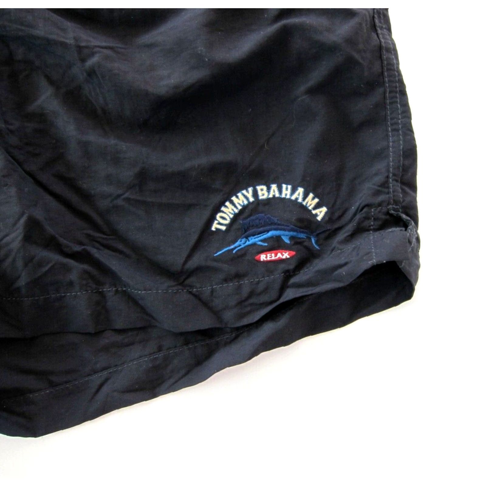 Tommy Bahama Tommy Bahama Nylon Black Lined Pocket Swim Board Shorts Men Large Size US 33 - 7 Thumbnail