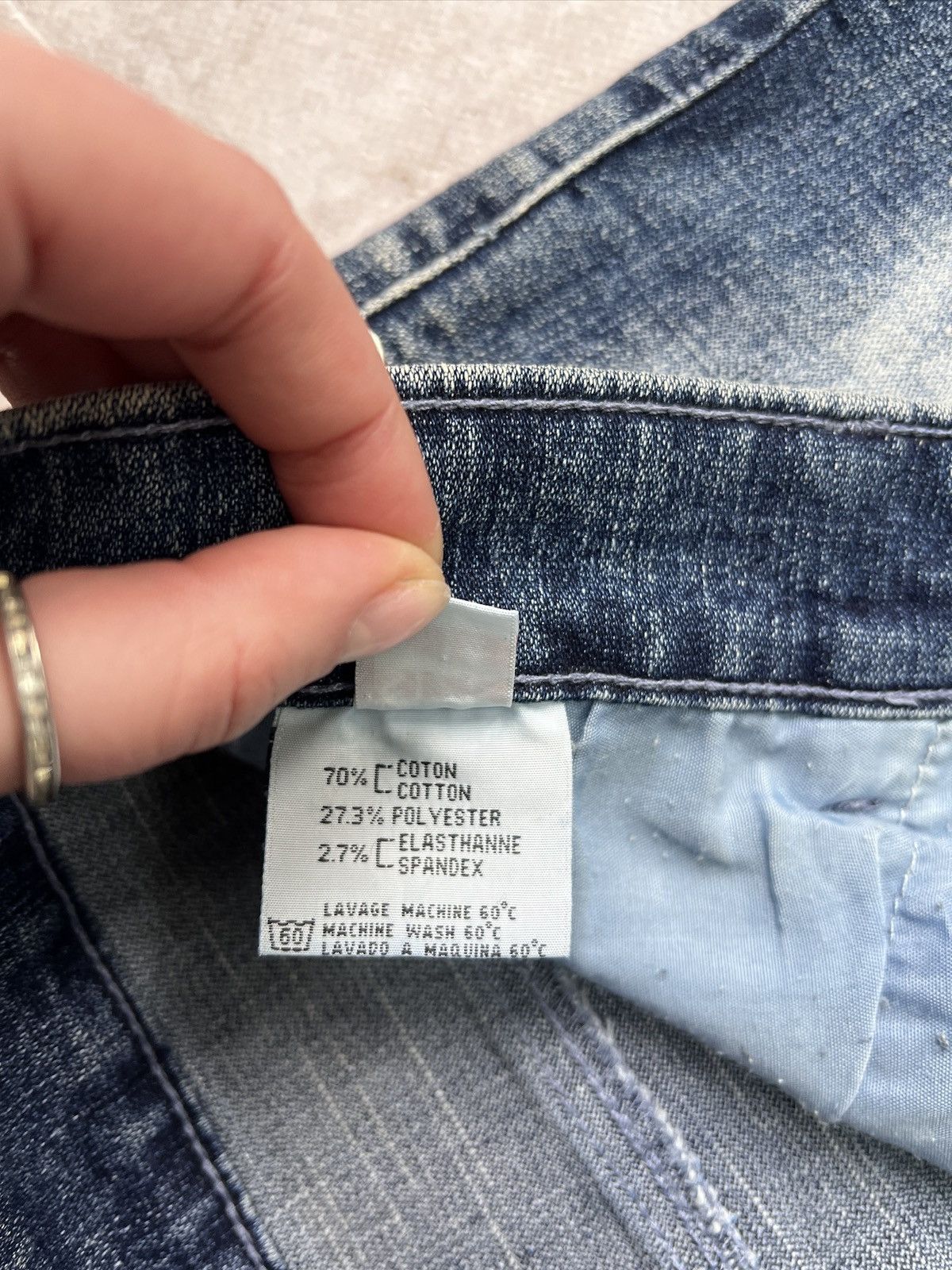 Junya Watanabe Wsshed baggy Junya watanabe style distressed jeans y2k Size US 34 / EU 50 - 8 Thumbnail
