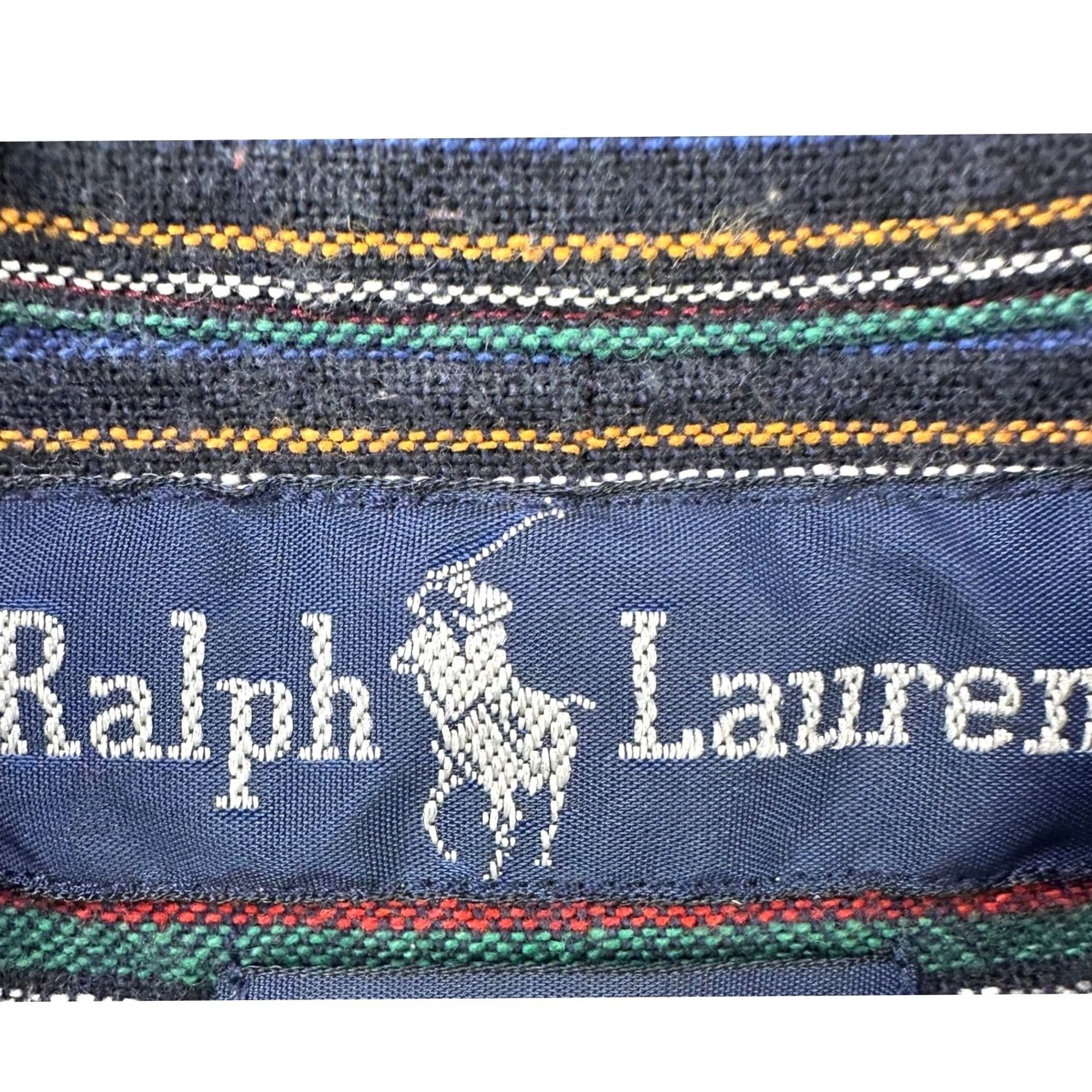 Ralph Lauren Ralph Lauren Shirt Button Down Men 2XL Red Blue Vertical Stripe Long Sleeve Pony Size US XXL / EU 58 / 5 - 4 Thumbnail