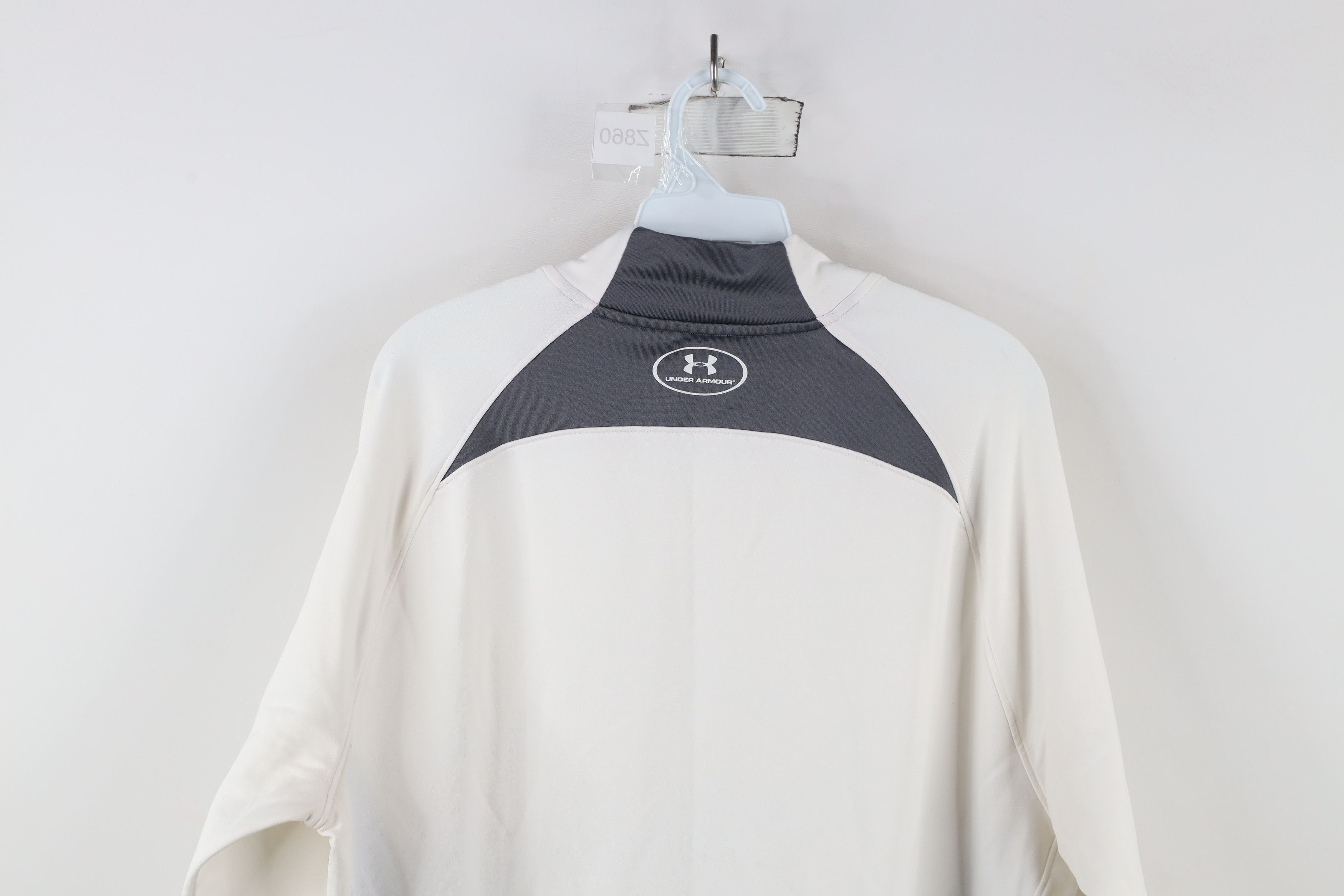 Under Armour × Vintage Under Armour Fitted Training Mock Neck Long Sleeve T-Shirt Size US XXL / EU 58 / 5 - 13 Thumbnail