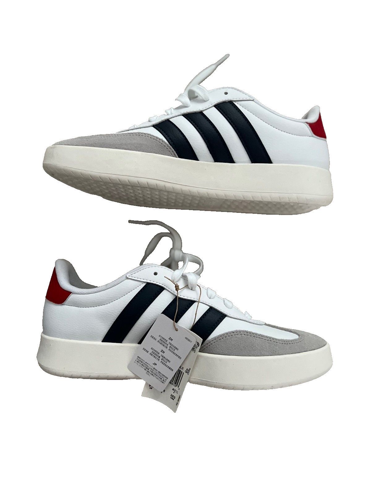 Adidas Adidas IH1228 Barreda Tennis Sneakers White / Navy ( 9.5 ) Size US 9.5 / EU 42-43 - 3 Thumbnail