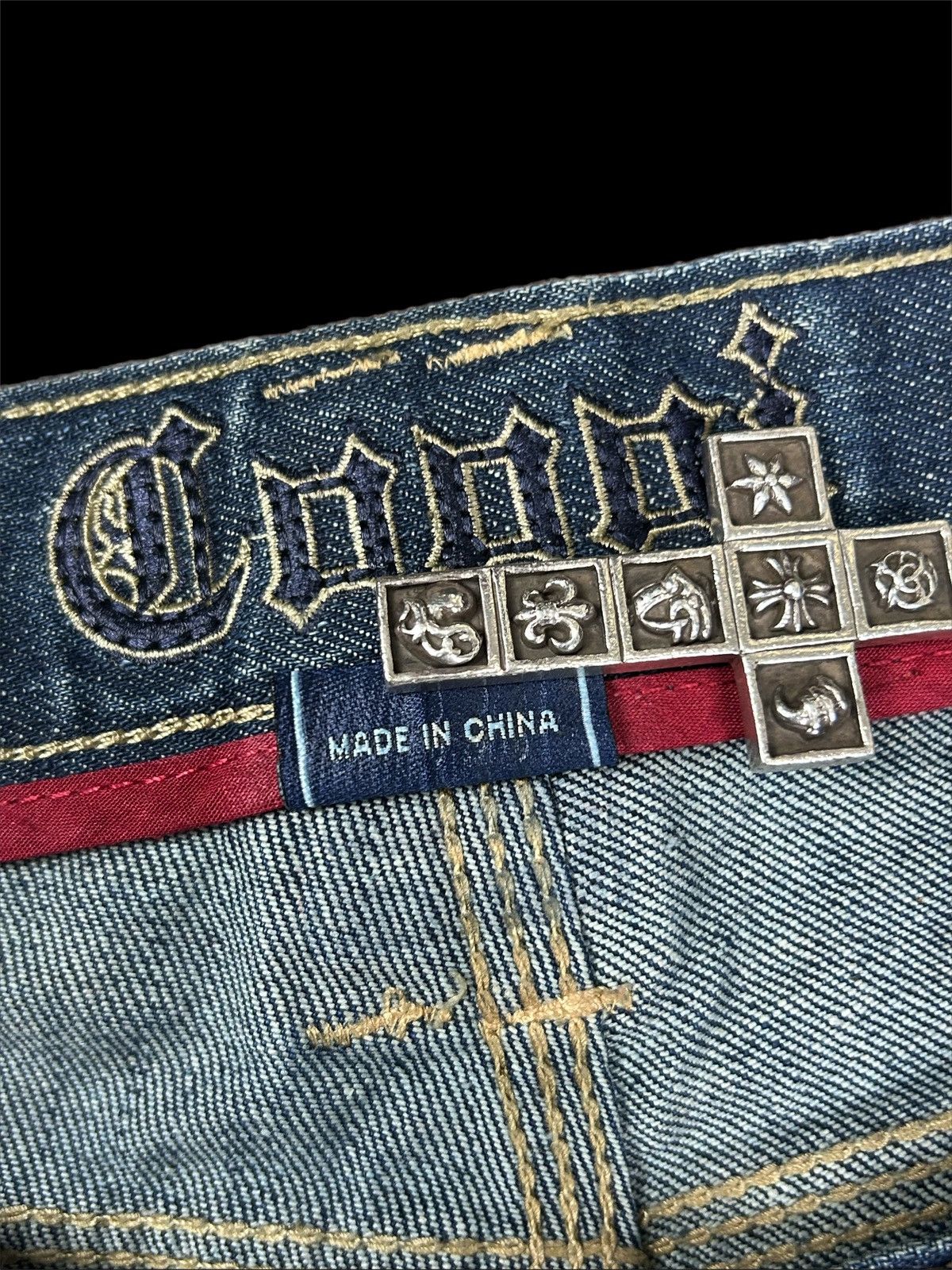Coogi Coogi Wide Leg Embroidered Jeans Size US 34 / EU 50 - 18 Thumbnail