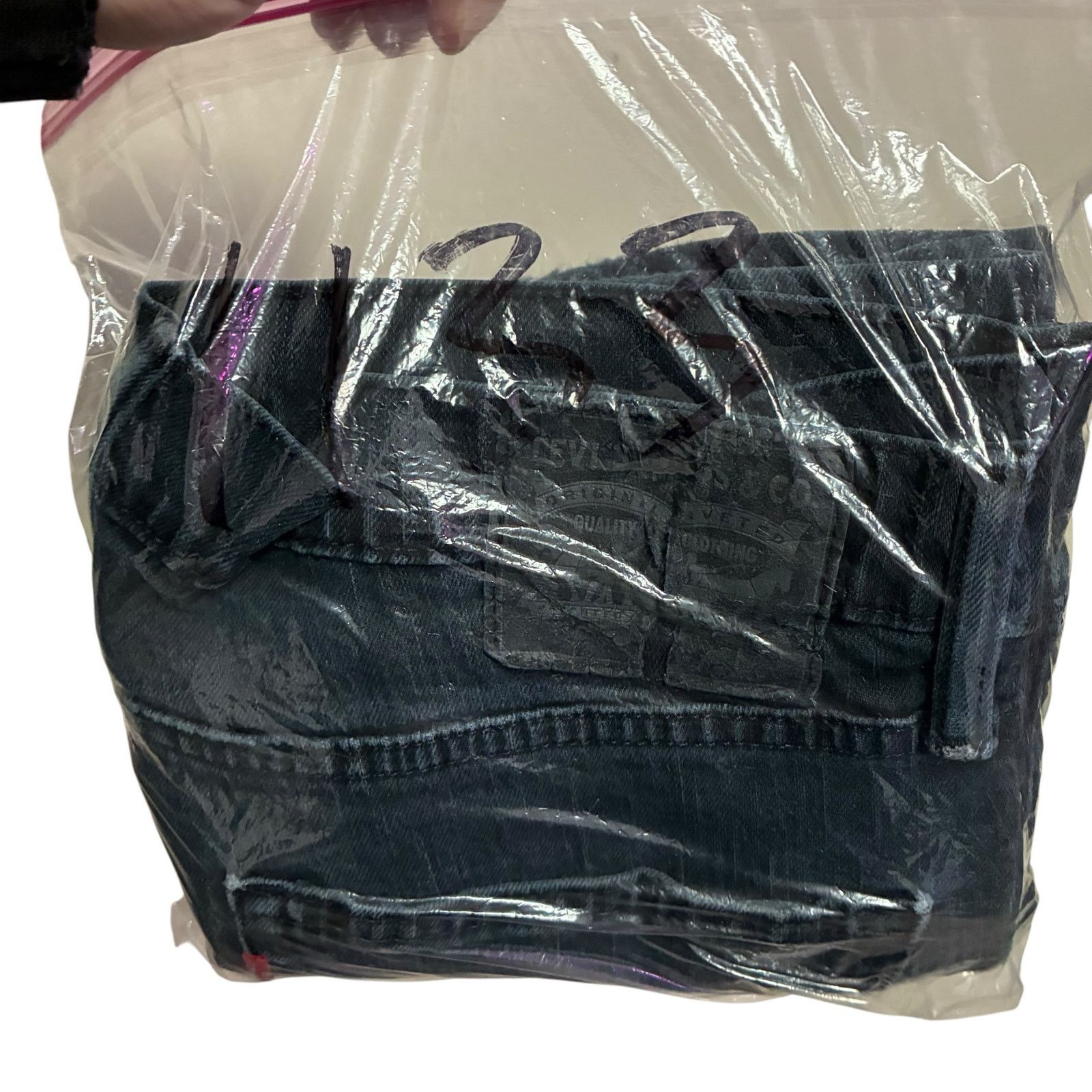 Levi's Levi's Black Straight Leg Jeans Mens Size 36 x 30 Size US 36 / EU 52 - 8 Thumbnail