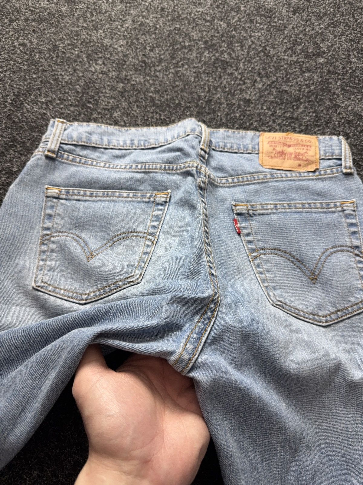 Levi's Vintage Clothing Vintage 90s Custom Chrome Hearts Style Cross Denim Jeans Size US 33 - 20 Thumbnail