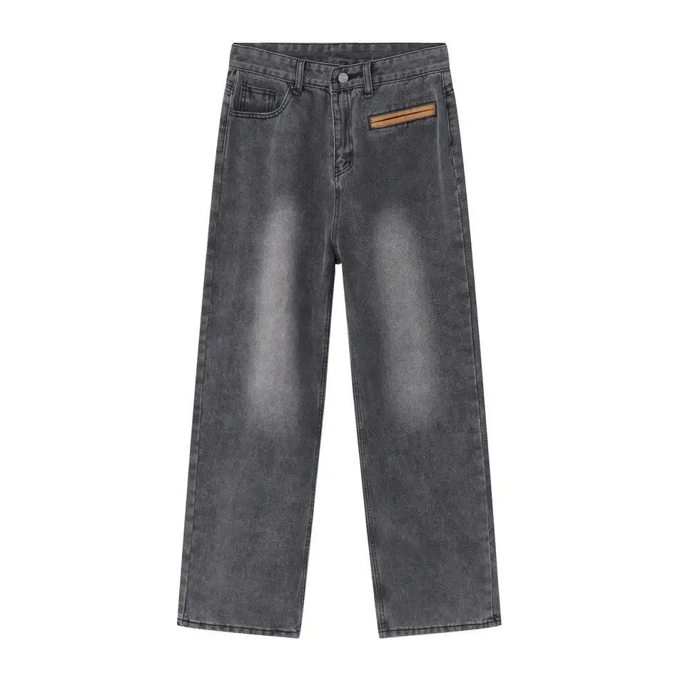 Japanese Brand Retro loose casual straight leg jeans Size US 32 / EU 48 - 6 Thumbnail