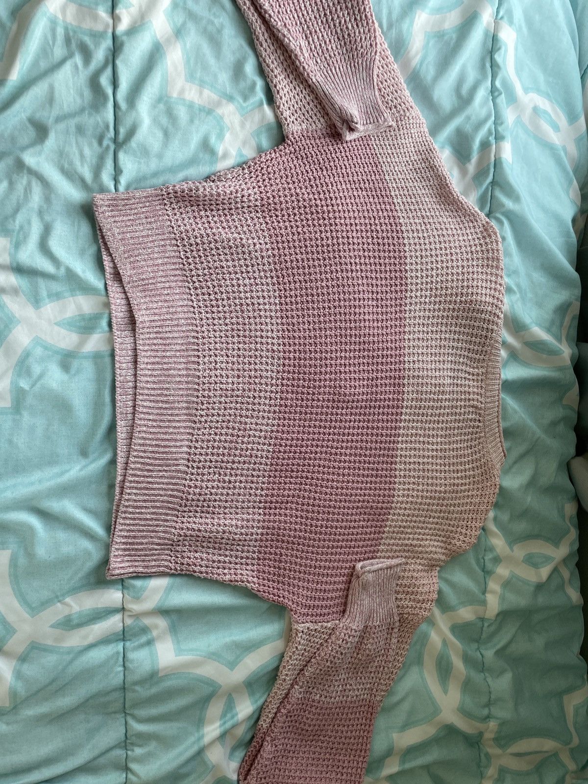 Aeropostale AÉROPOSTALE Pink Knitted Sweater Size S / US 4 / IT 40 - 3 Thumbnail