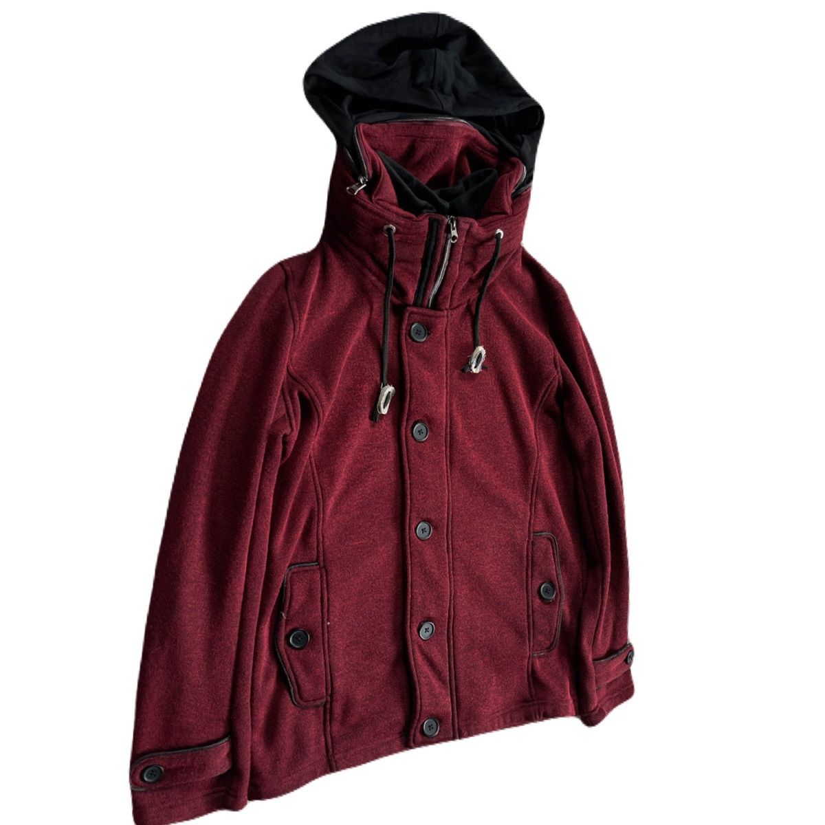 If Six Was Nine 2000s Japanese archive Vkei Bono Hooded Zip-Up Jacket Y2K Size US S / EU 44-46 / 1 - 3 Thumbnail