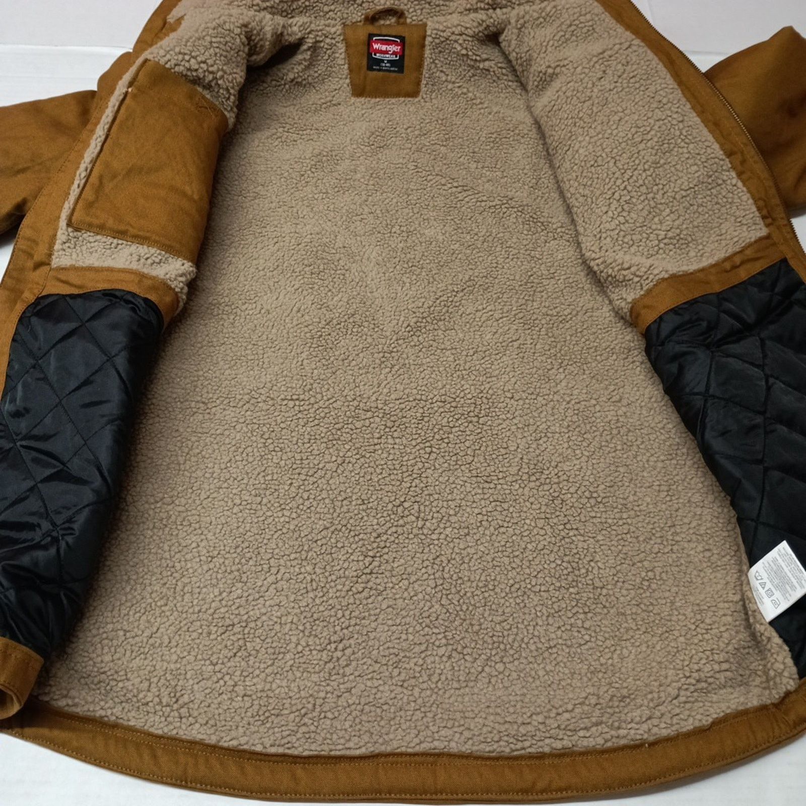 Wrangler Wrangler Sherpa Field Jacket Men's M (38-40) Brown Canvas Size US M / EU 48-50 / 2 - 8 Thumbnail